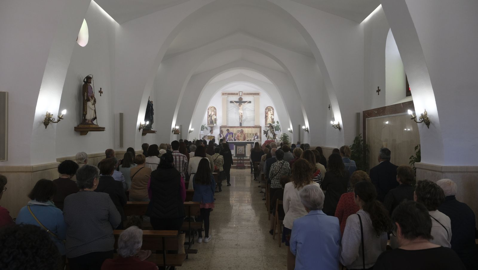 Imágenes de la bendición de la Borriquita de El Alquián, por el Obispo de Almería