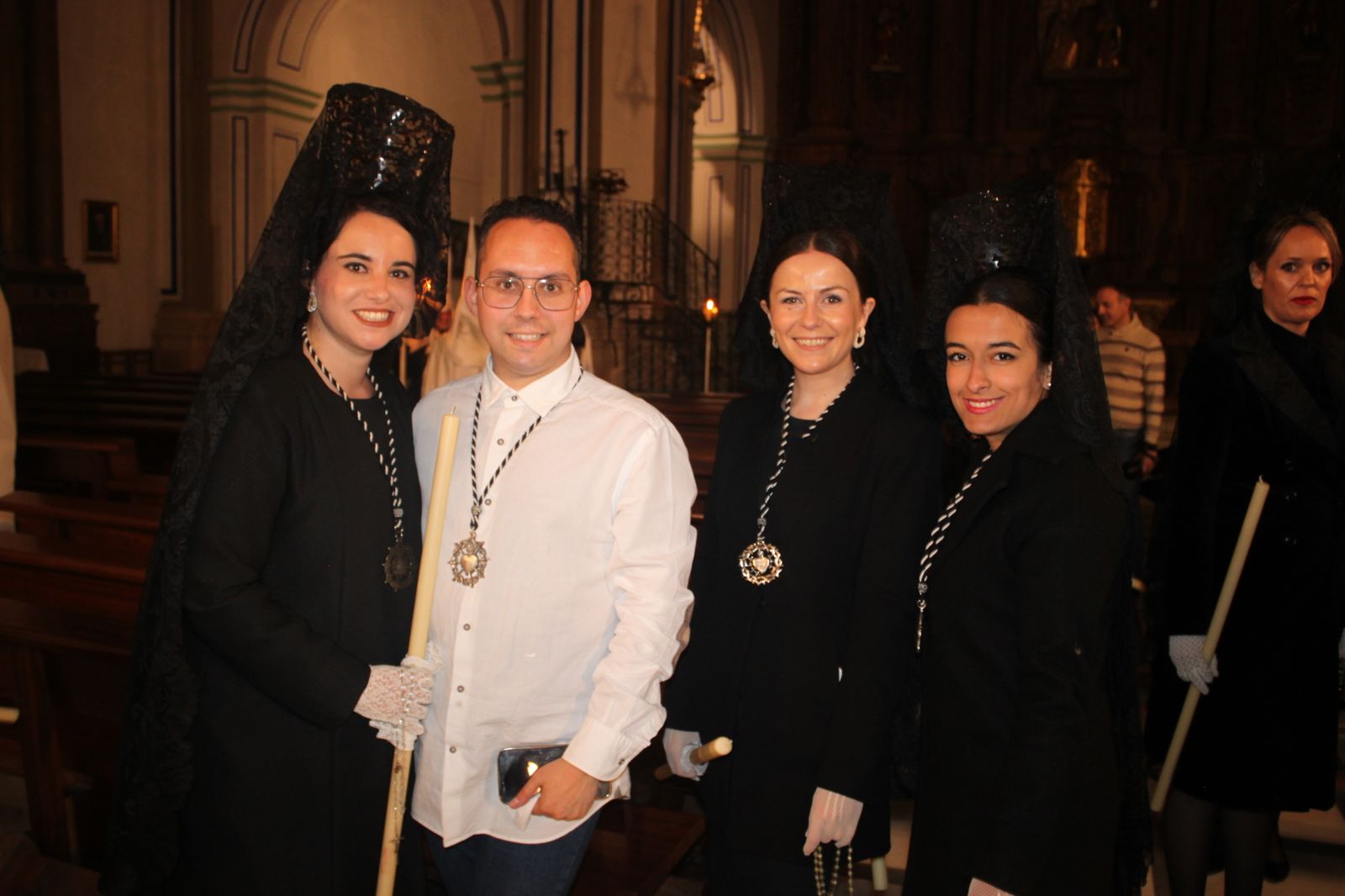 Las imágenes de las procesiones del Jueves Santo en Vélez Rubio