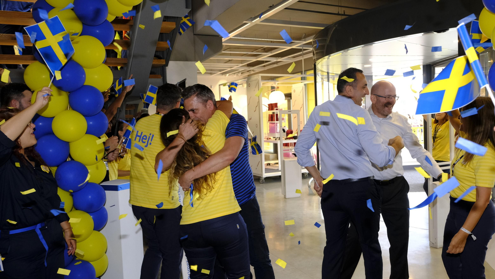 Imágenes de la inauguración de IKEA Almería