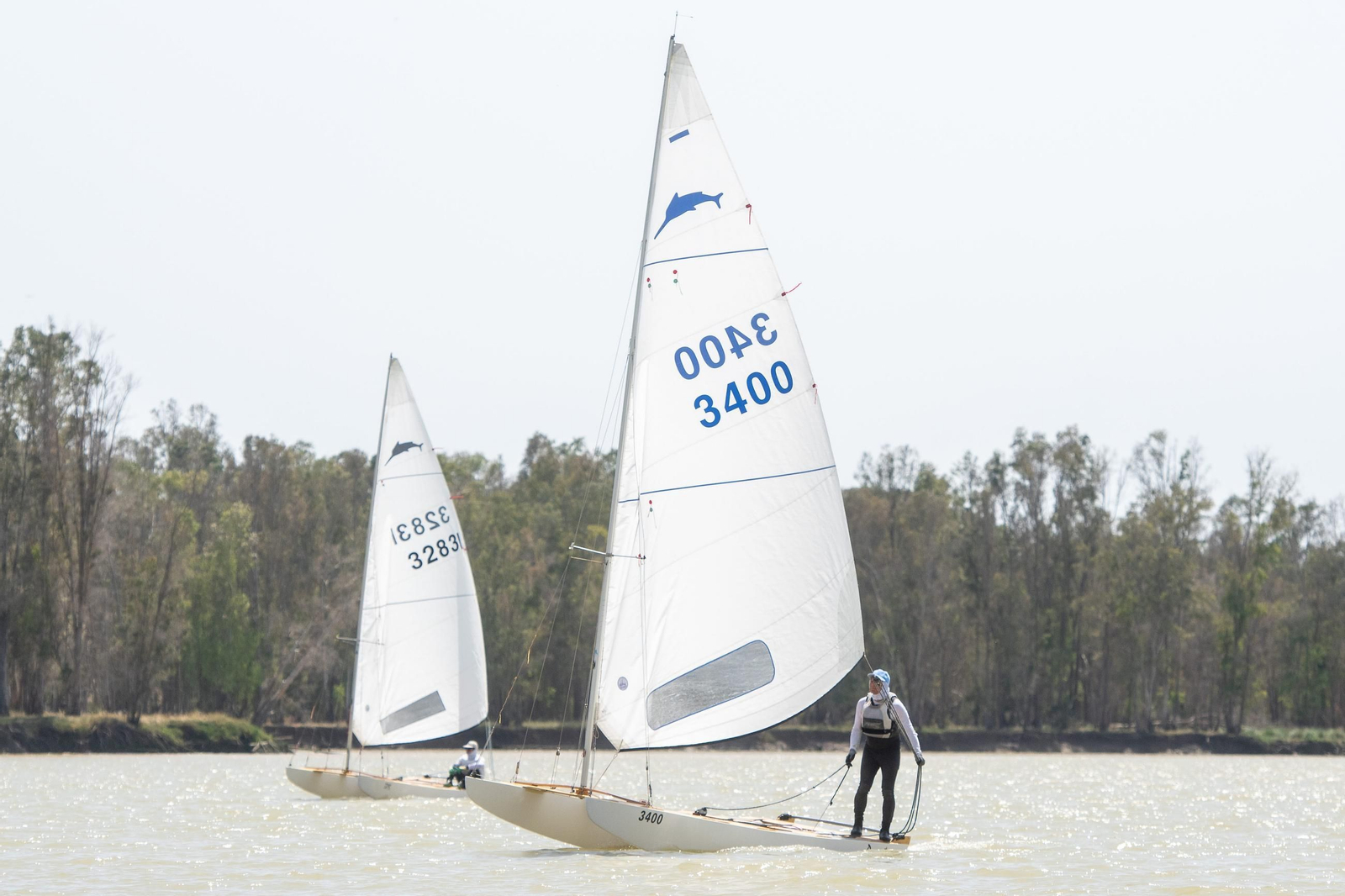 Las espectaculares fotos del Ascenso a Vela del Guadalquivir