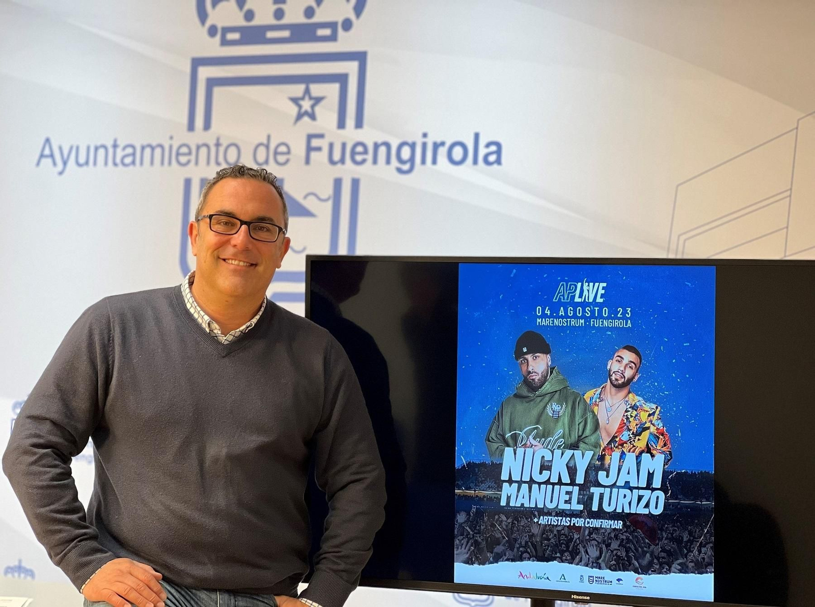 El concejal de Cultura, Rodrigo Romero. El concejal de Cultura, Rodrigo Romero.