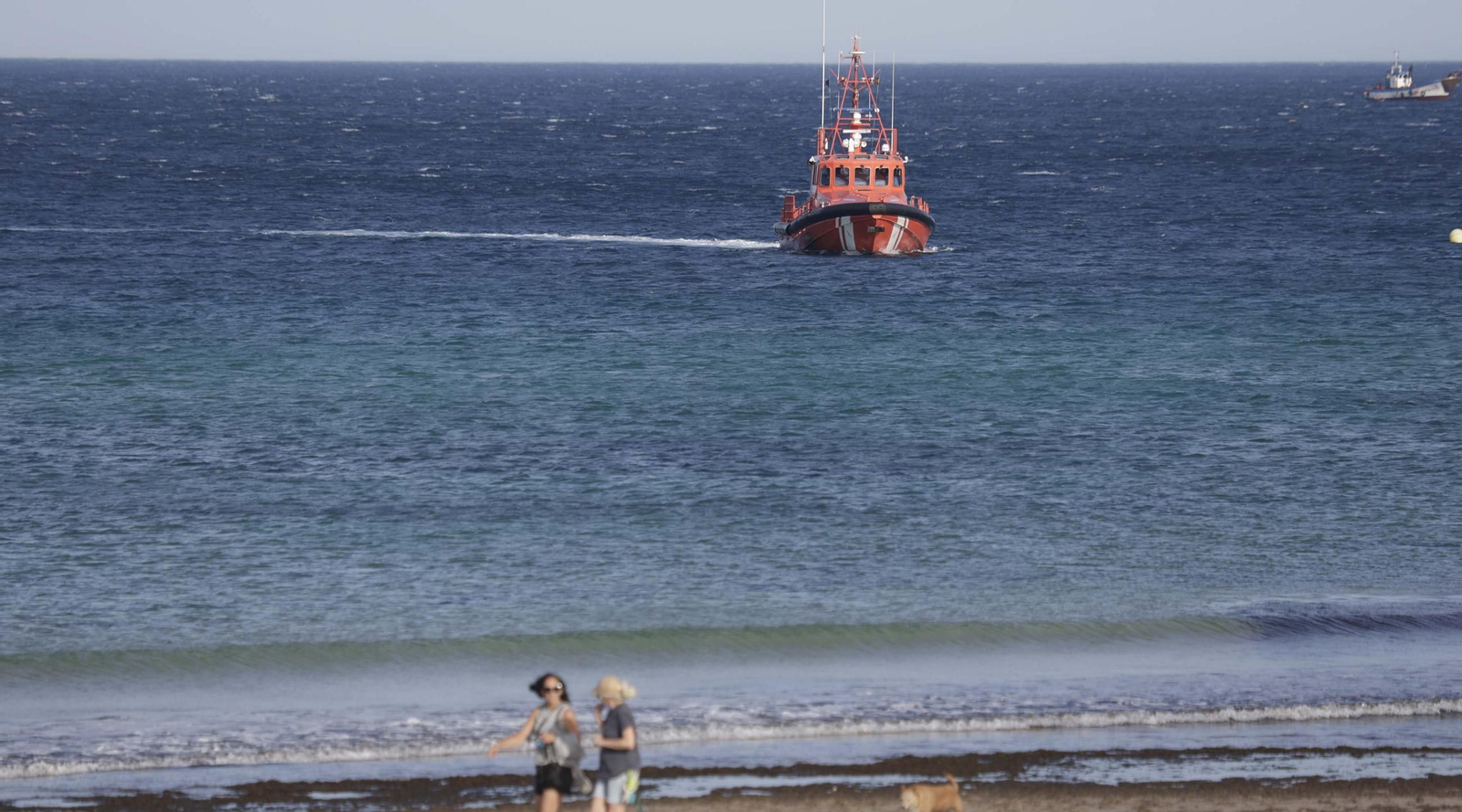 Fotos del amplio despliegue de medios marítimos y aéreos para encontrar a la desaparecida Úrsula Cortés Olivé