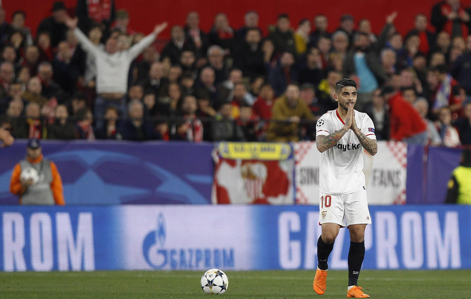 Las imágenes del Sevilla-Manchester United