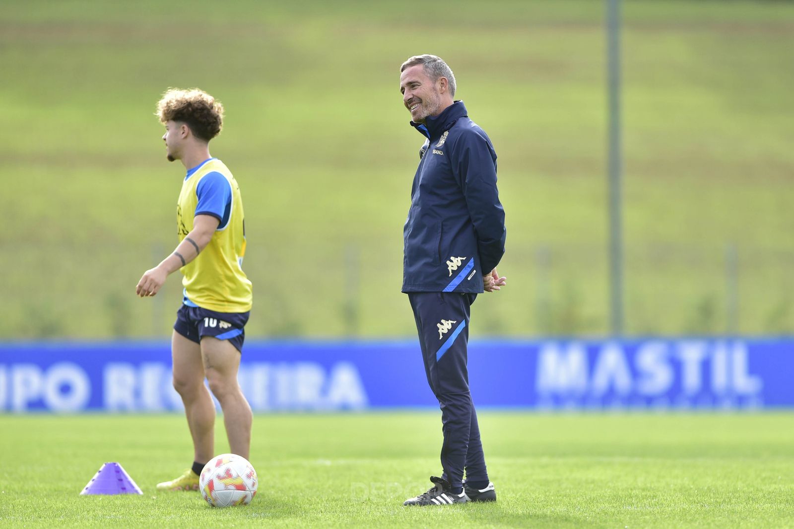 Cano, entrenador del Deportivo.