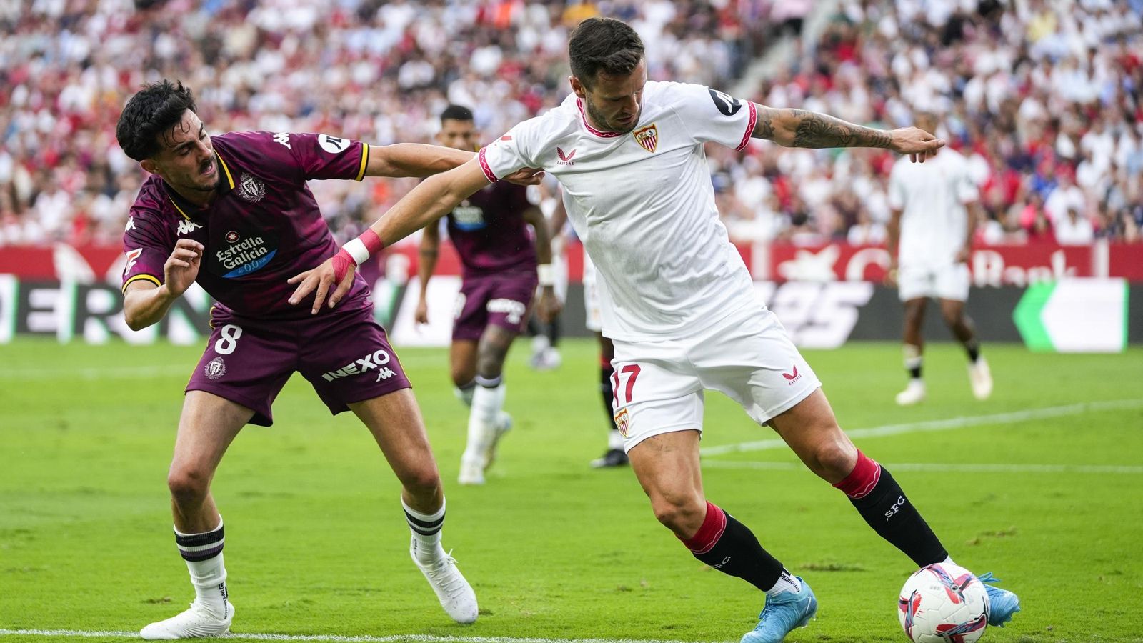 Las imágenes del Sevilla-Valladolid