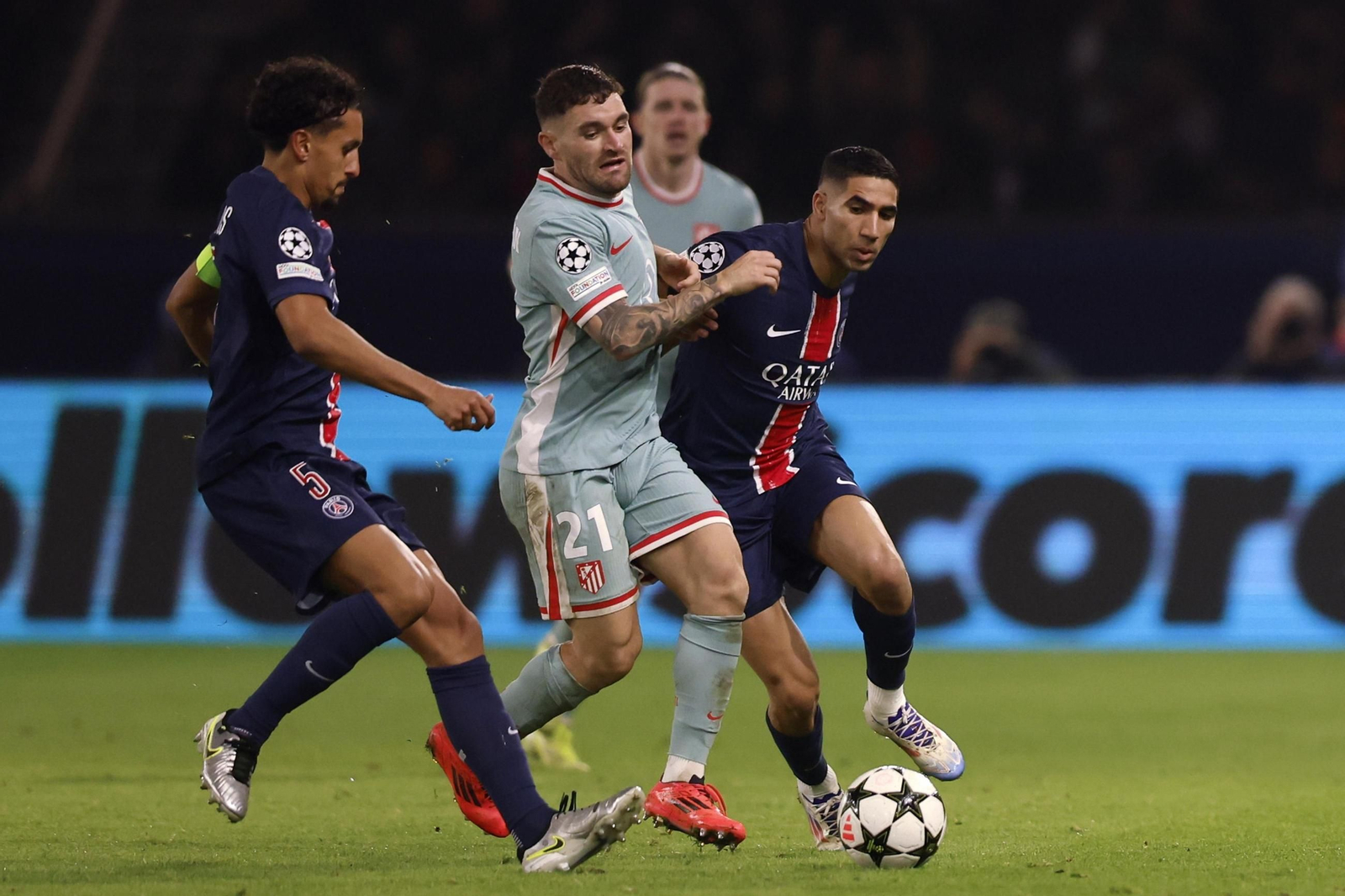 Las fotos del PSG - Atlético de Madrid