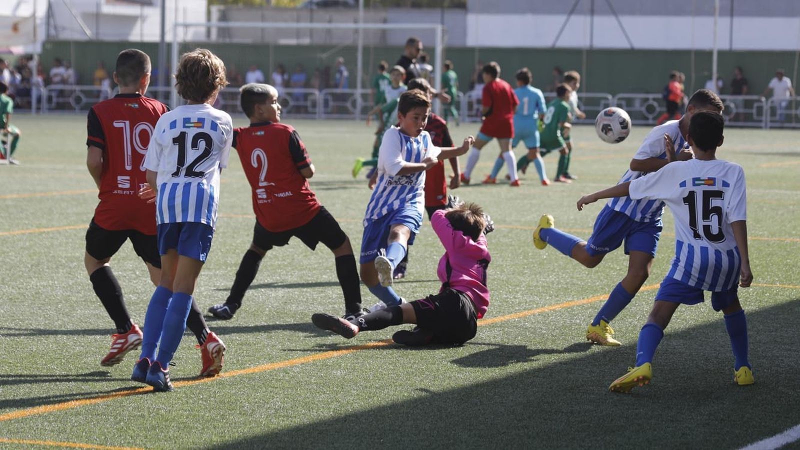 Las fotos del Torneo de alevines en el campo de Los Olivíllos en San Roque