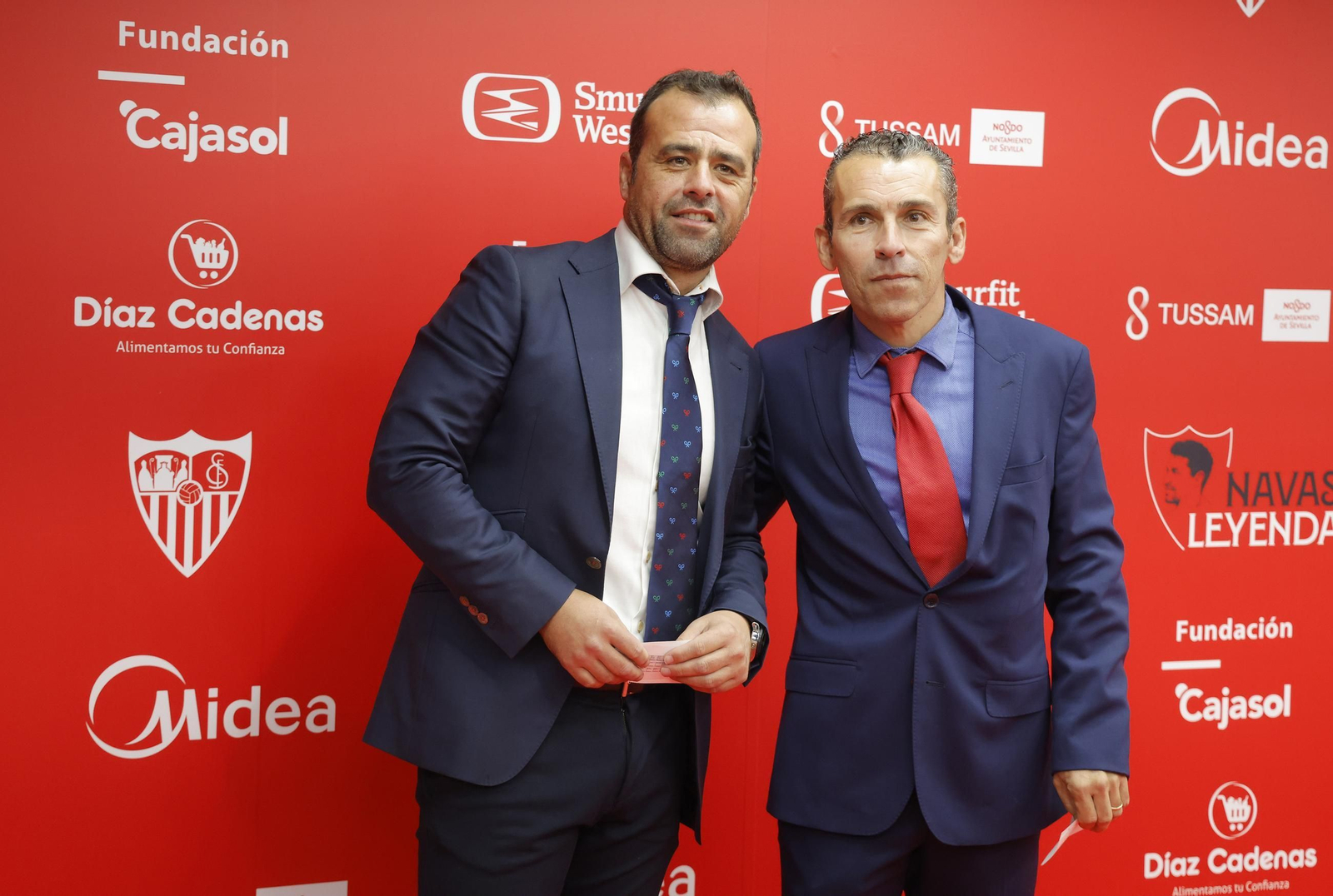 La alfombra roja en el homenaje a Jesus Navas