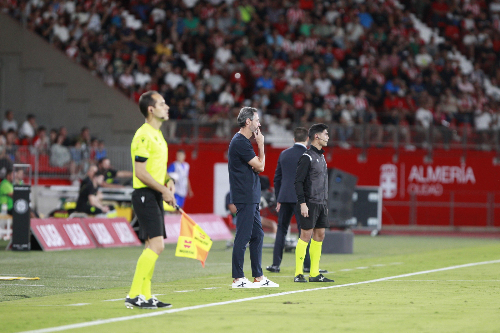 Imágenes del partido de La Liga Ea Sports U.D. Almería-Valencia C.F.