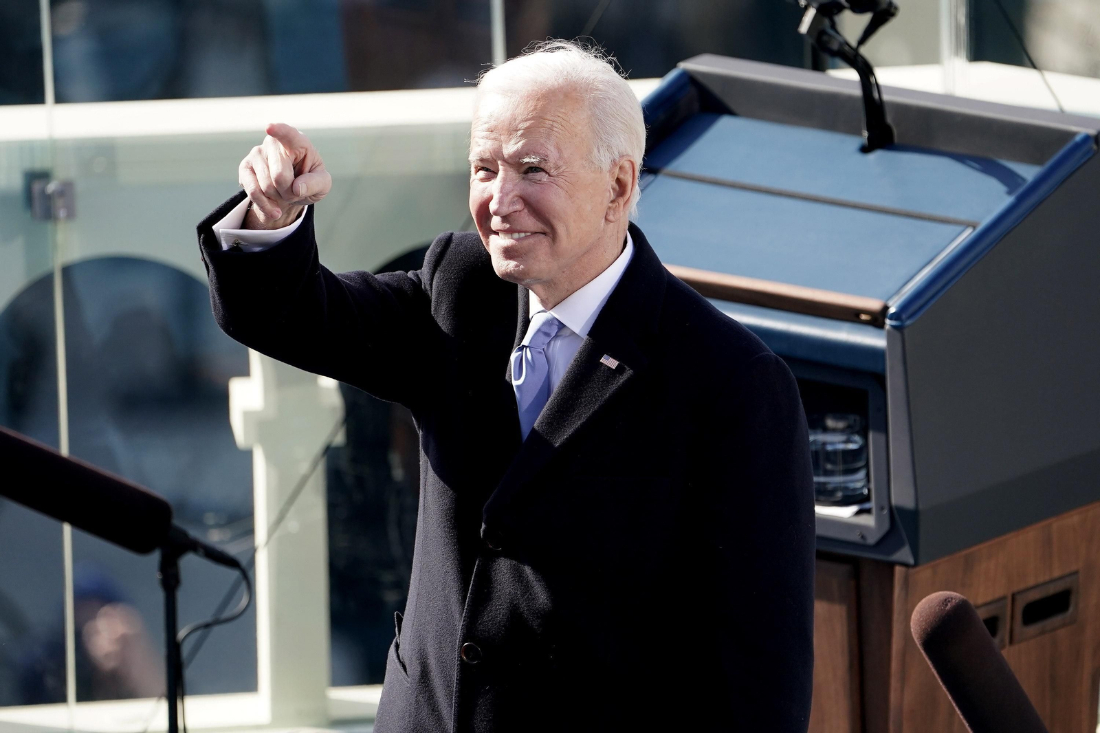 Las imágenes de la toma de posesión de Joe Biden como presidente de EEUU