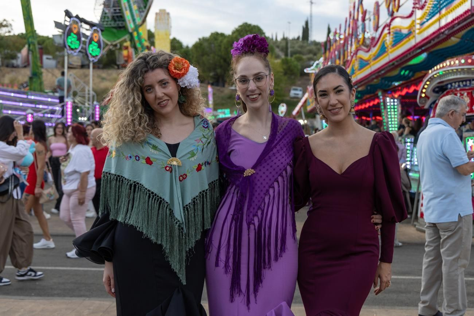 Los jienneses disfrutan del último día de la Feria de San Lucas