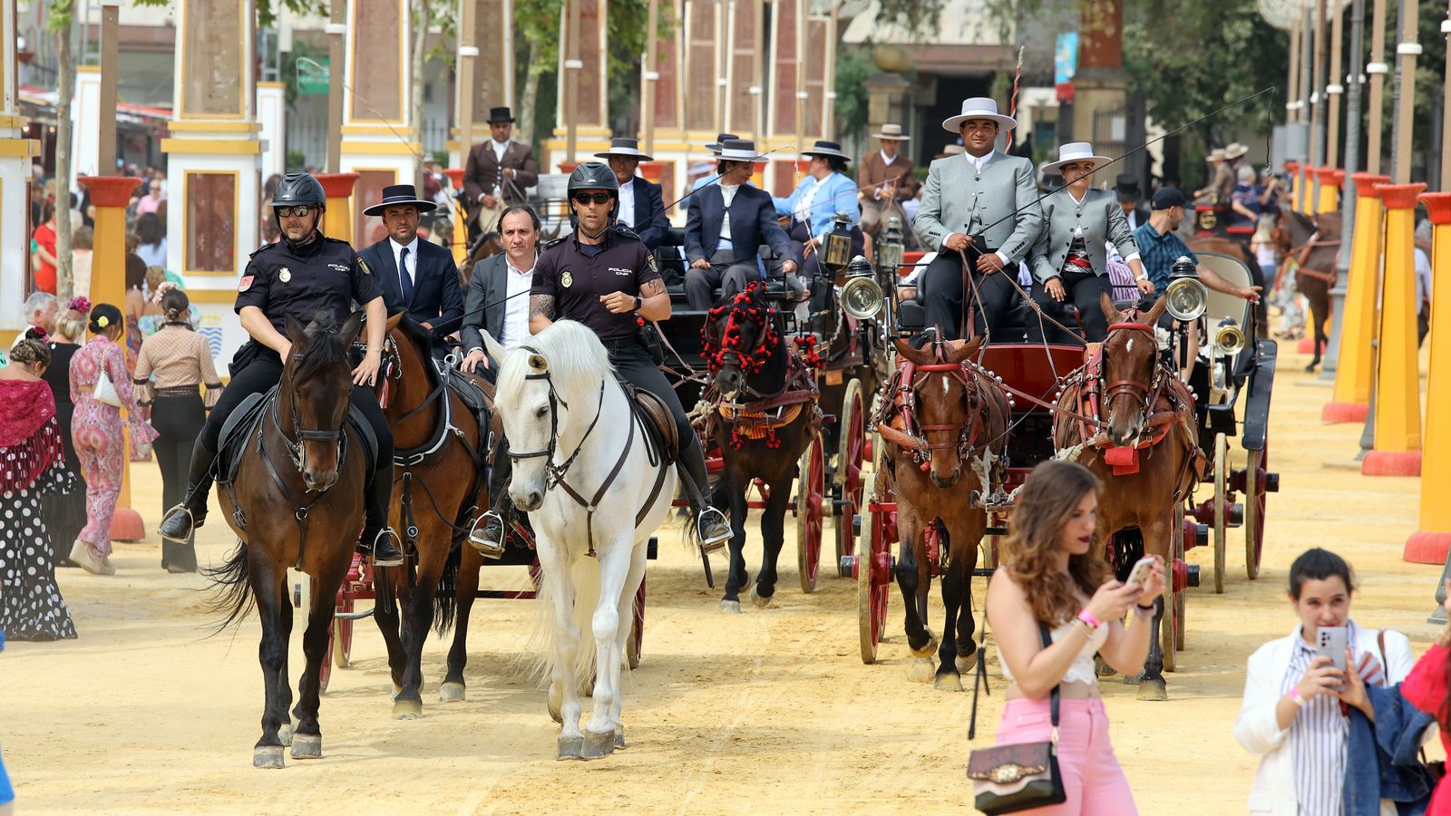 Miércoles de Feria de Jerez, en imágenes