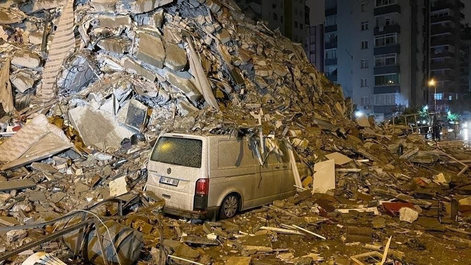 Las imágenes de los terremotos de Turquía