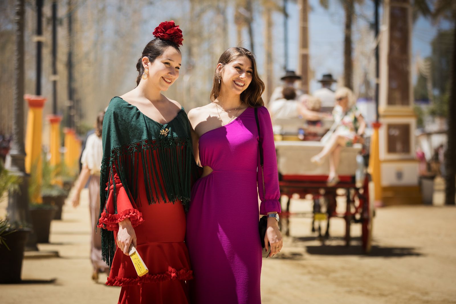 Búscate en las fotos del sábado en la Feria de Jerez