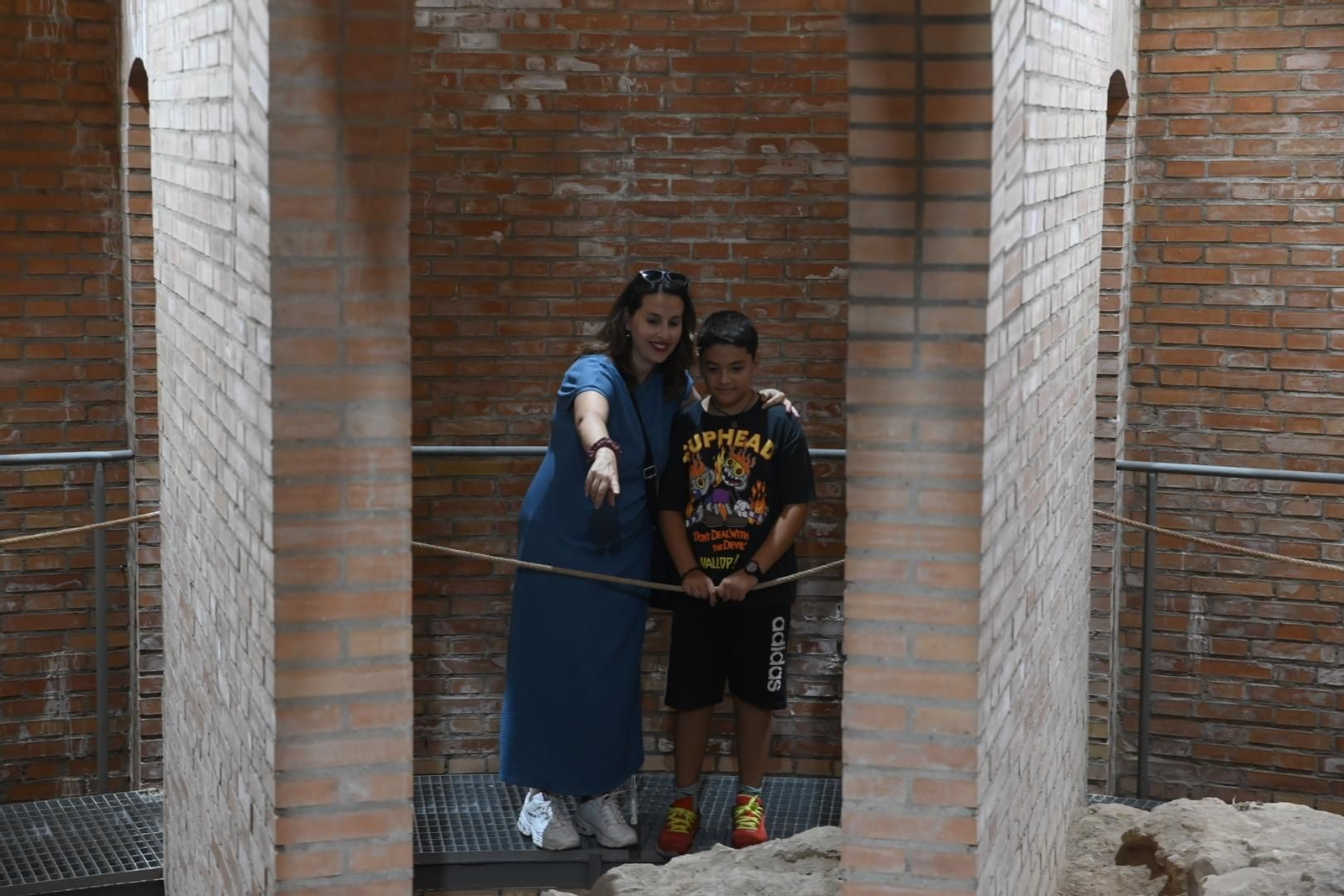 La apertura de los mausoleos romanos de Córdoba, en imágenes