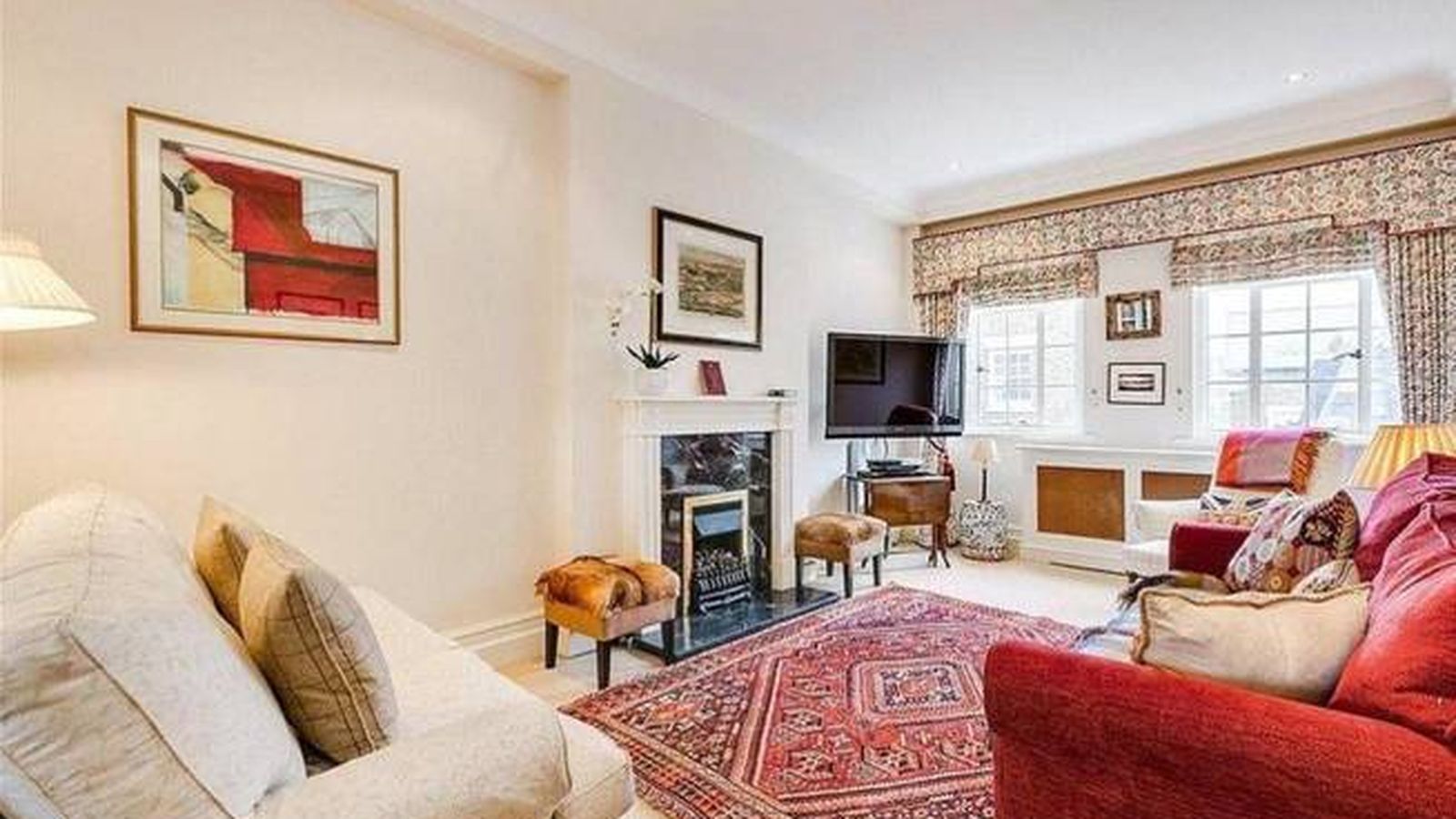 Sala de estar del piso.