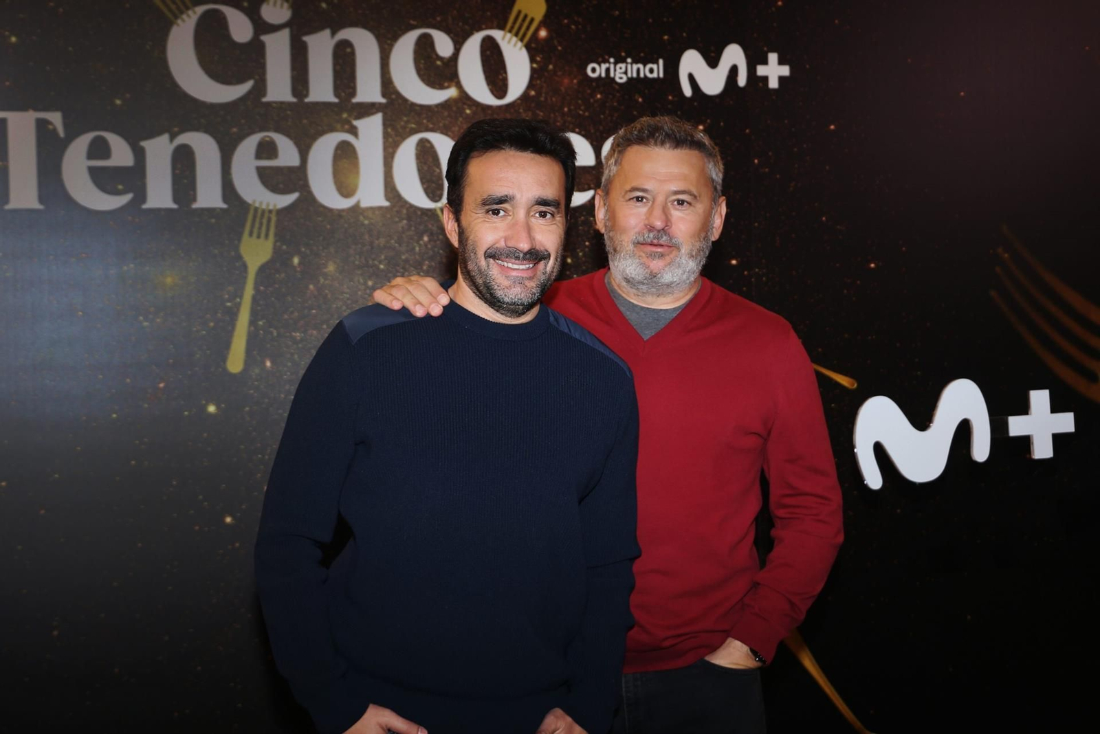 Juanma Castaño y Miki Nadal en una imagen del programa "Cinco tenedores".
