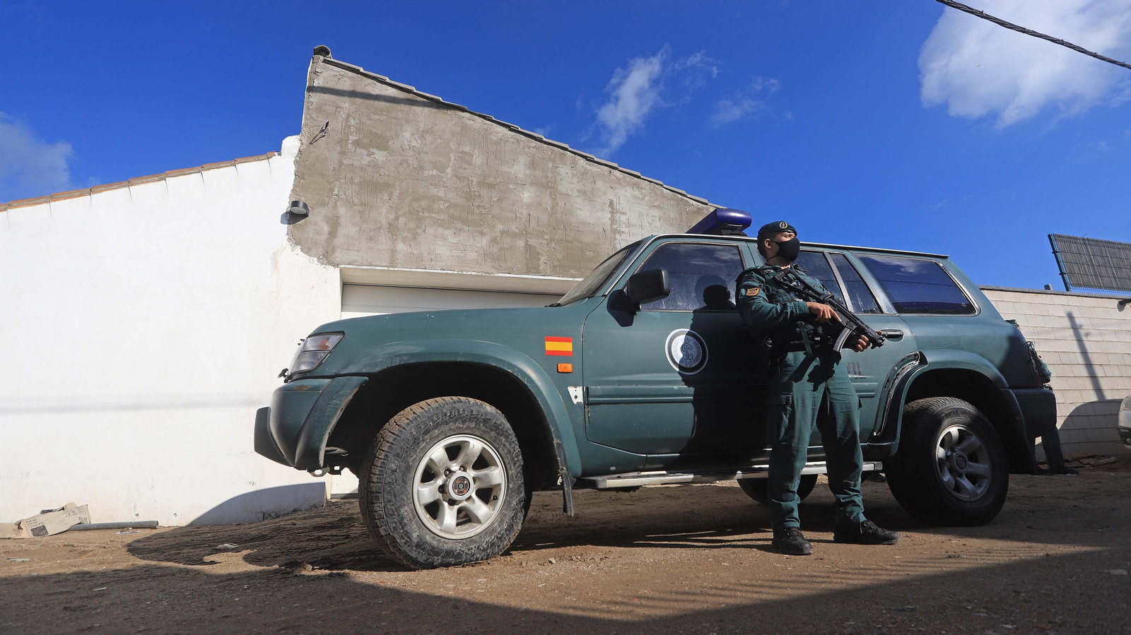 Una operación de la Guardia Civil en el Campo de Gibraltar.