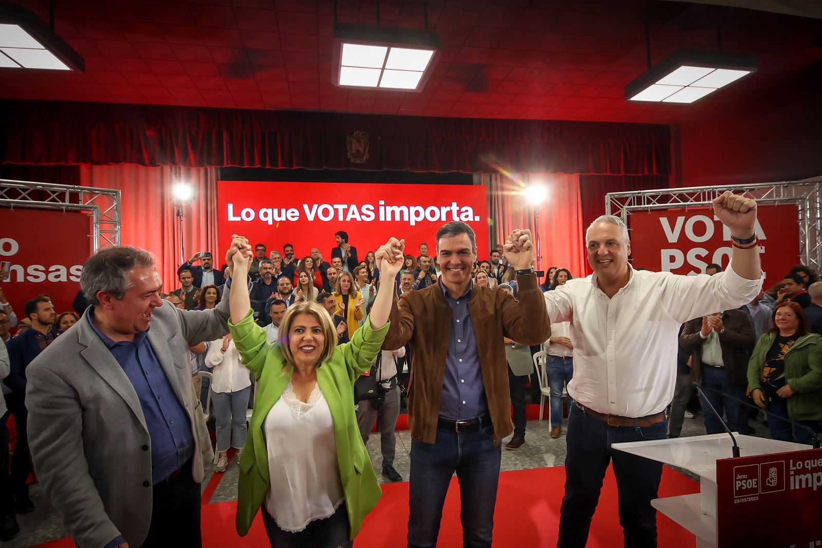 Pedro Sánchez en Jerez