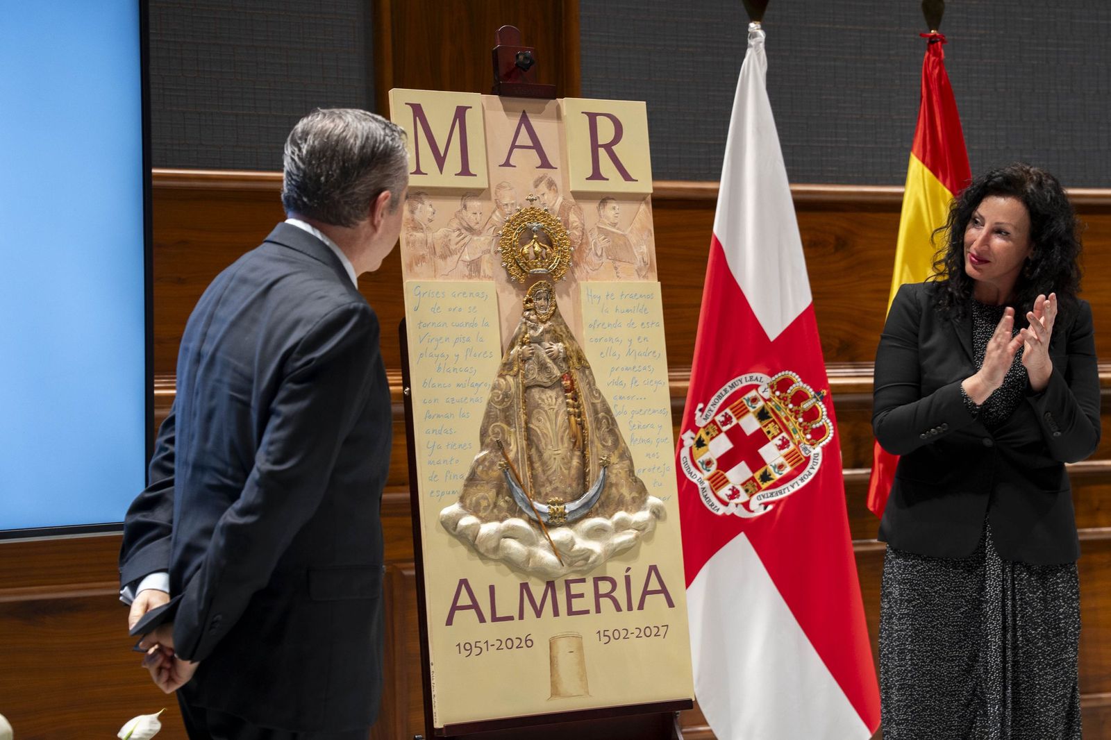Almería celebra los grandes aniversarios de la Virgen del Mar: 525 años de su aparición y 75 de su coronación, en imágenes