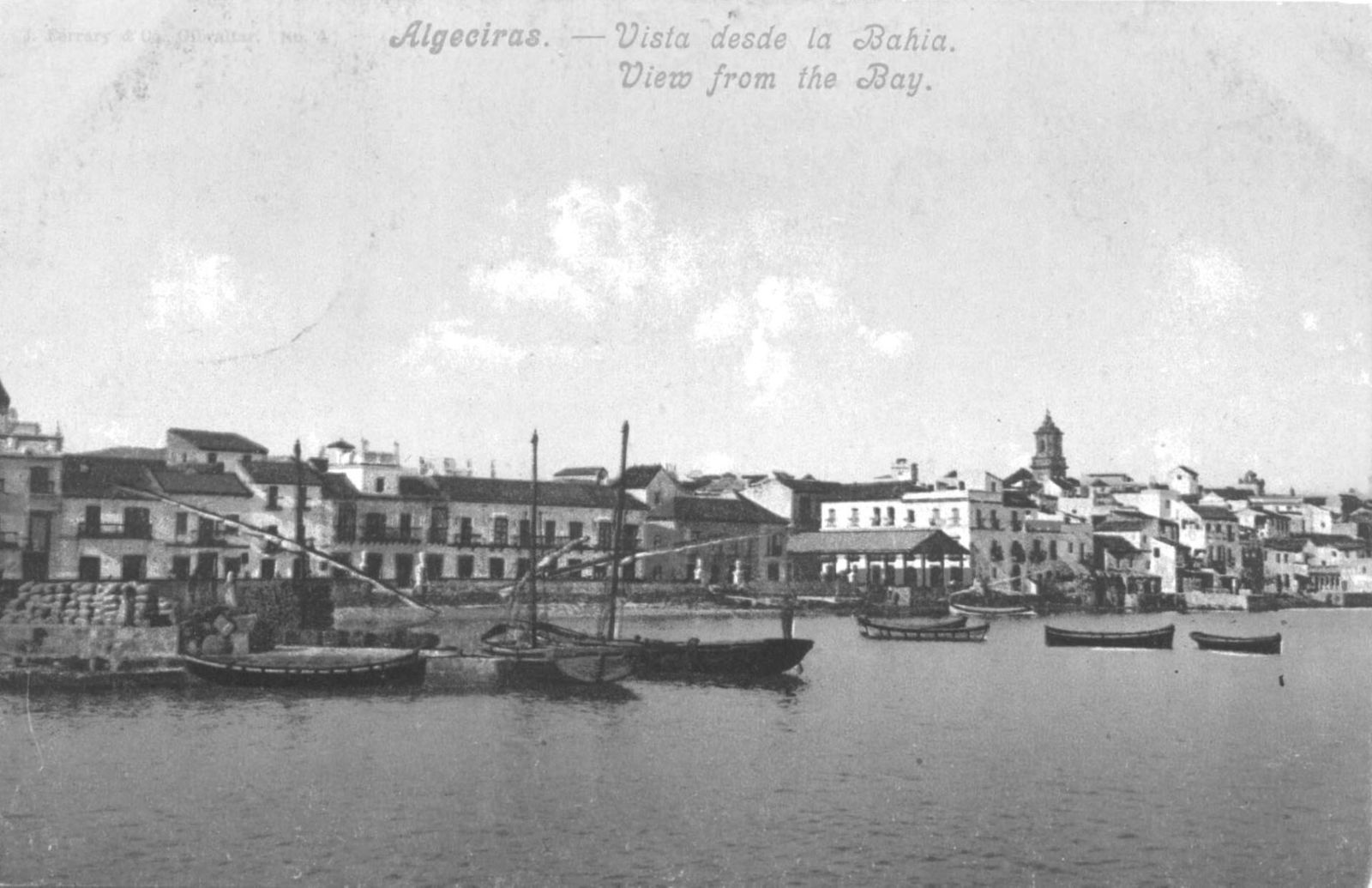 El antiguo fondeadero algecireño.