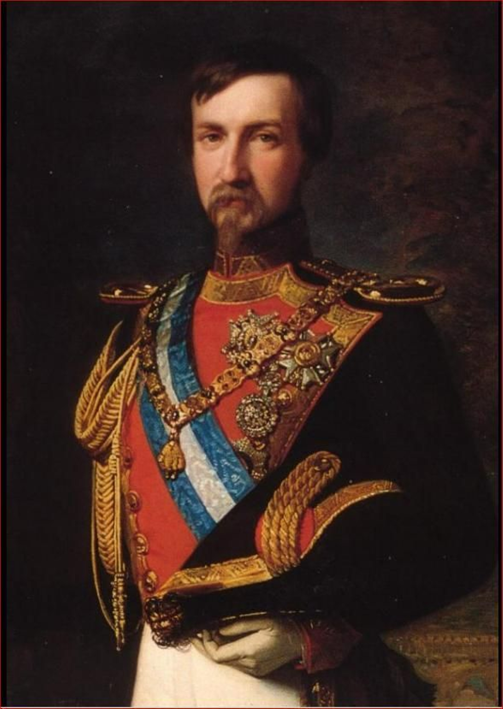 [3] Antonio de Orleans, duque de Montpensier. Óleo de Federico Madrazo.