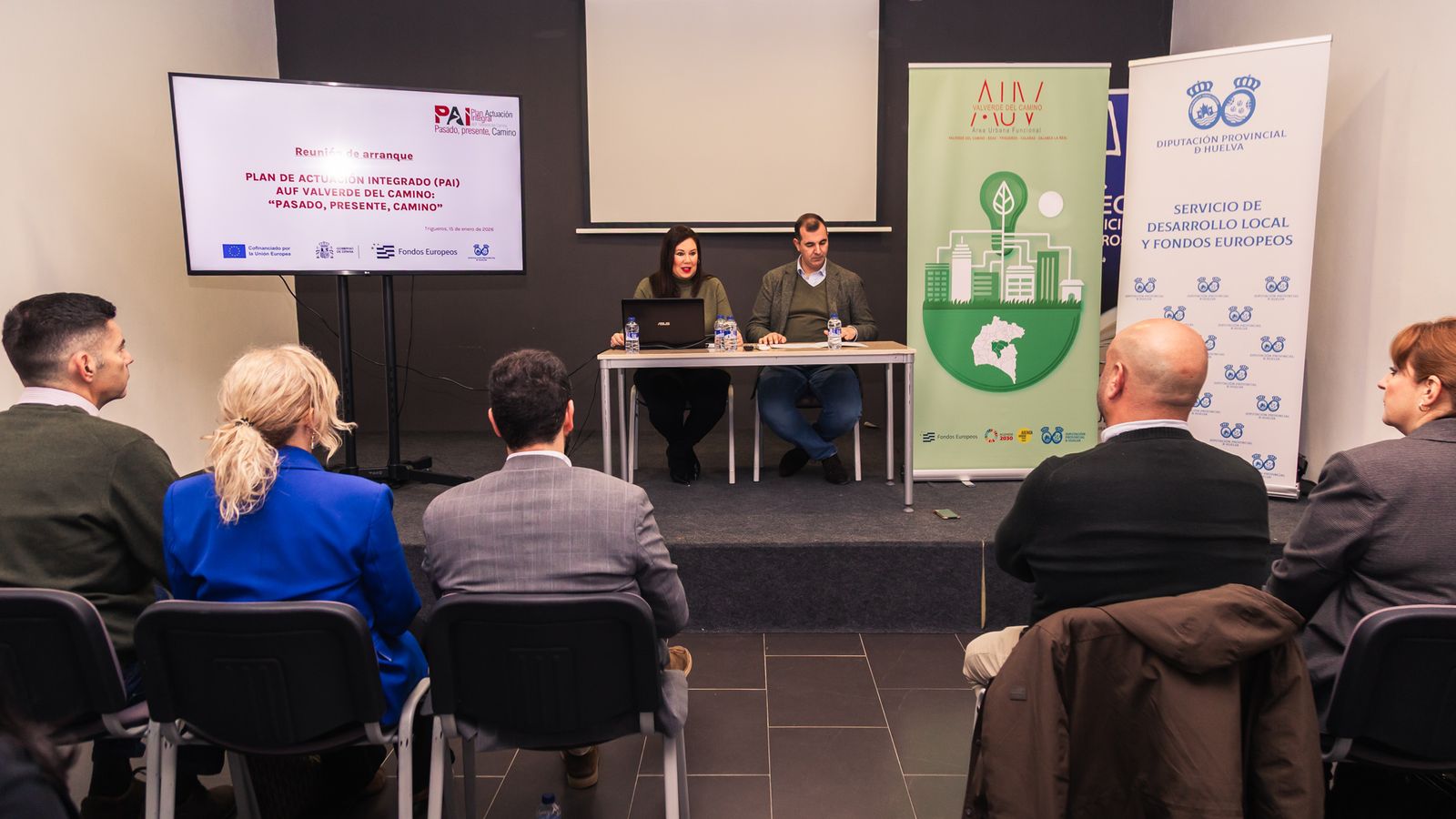 Reunión entre la Diputación Provincial y los ayuntamientos.