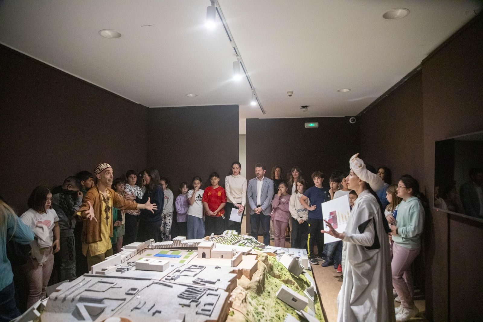 Presentación de la maqueta de la Alcazaba de Almería, en imágenes