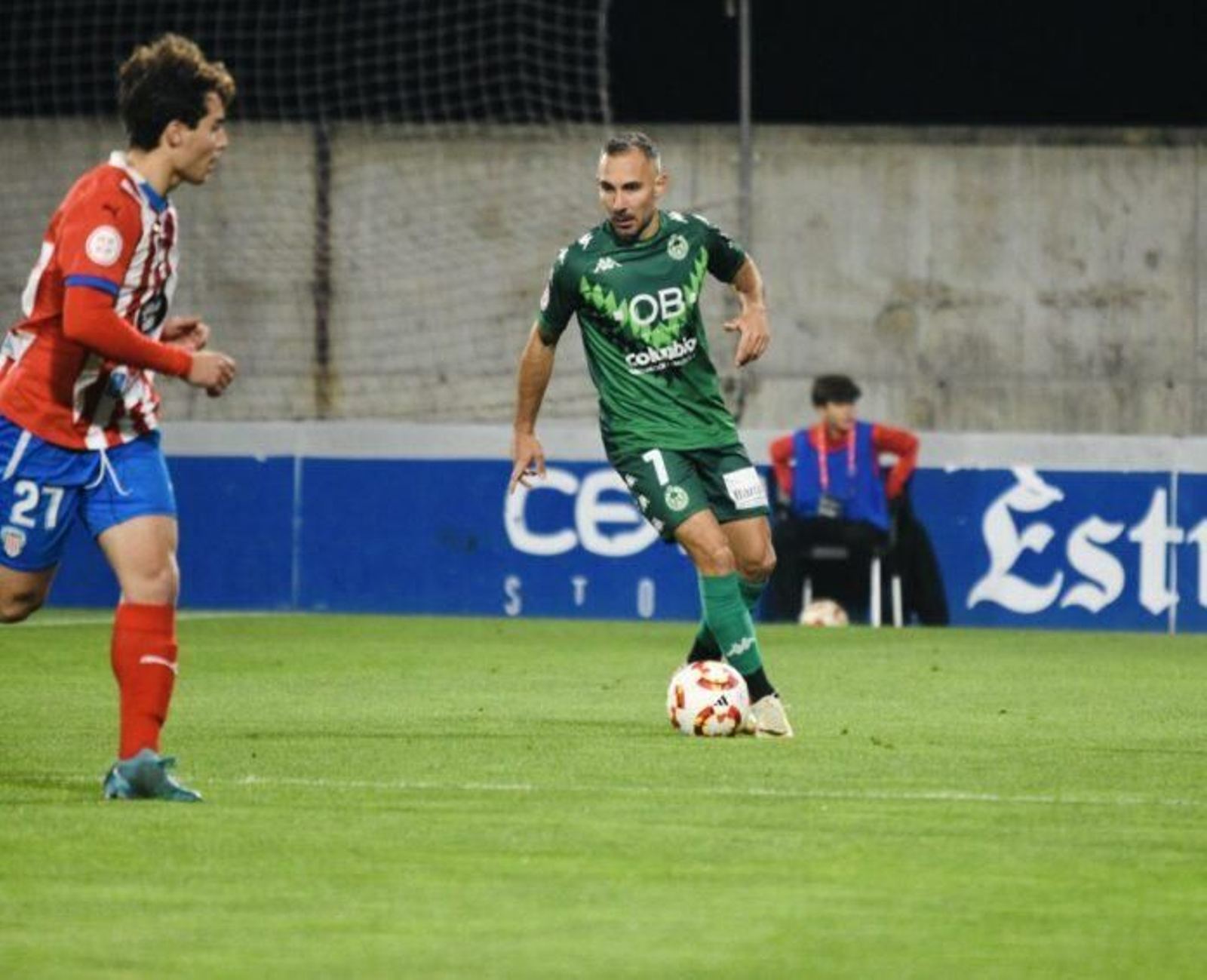 Ferreiro, con el Arenteiro