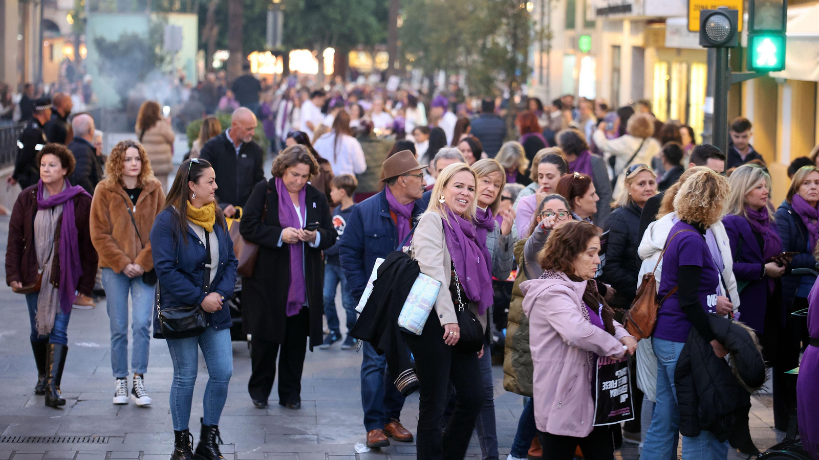 Manifestación en Jerez contra las Violencias Machistas