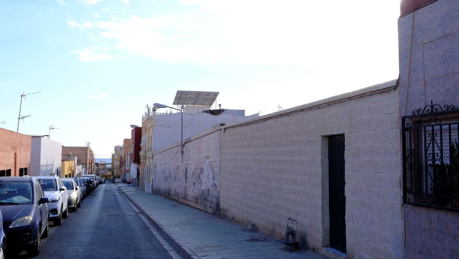 Suelo en la calle Ruano y Remo concedido por el Ayuntamiento a Endesa para el centro de transformación.