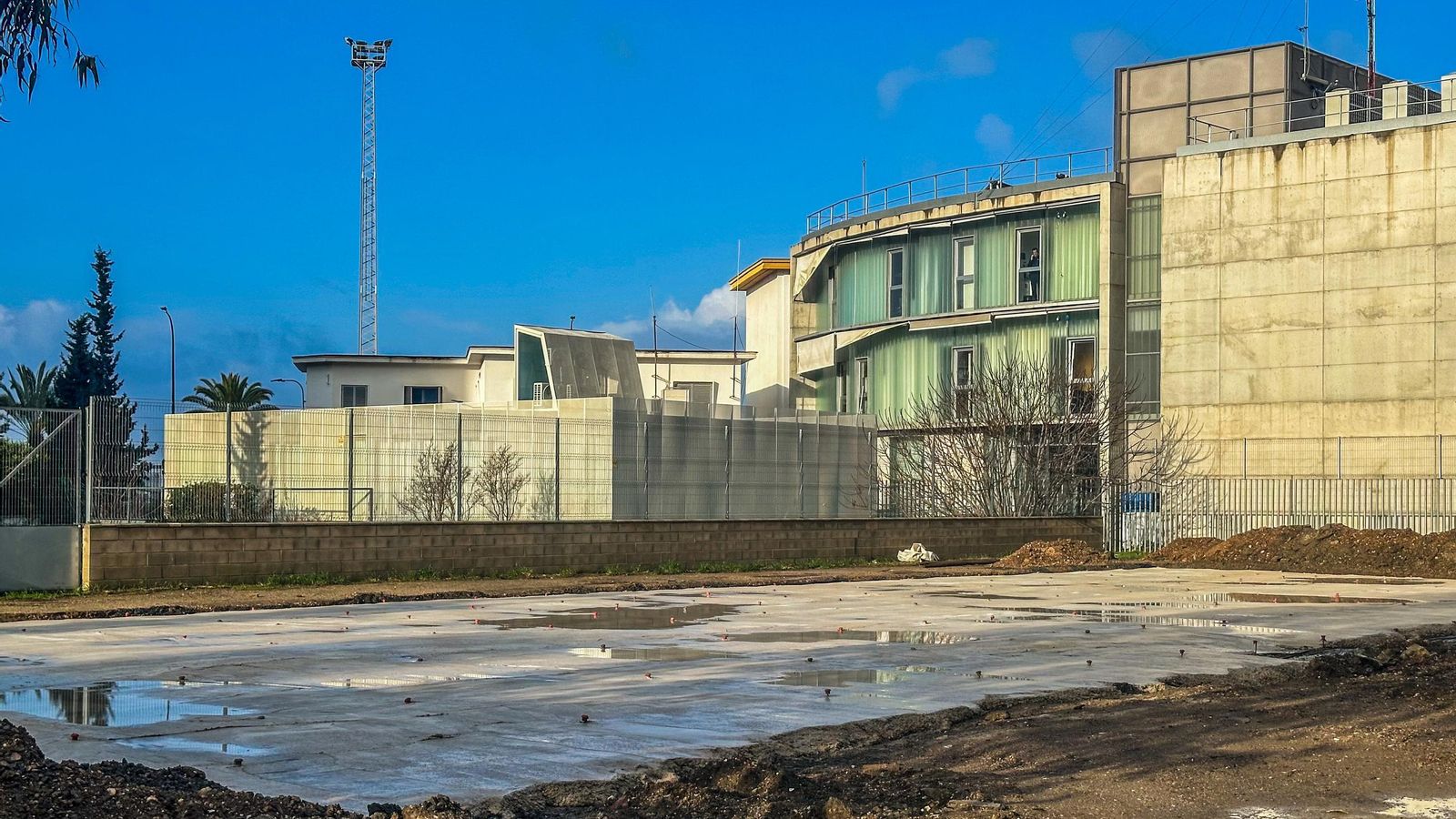 Primeras actuaciones en el espacio donde se ubicará el Centro Polivalente P'lante.