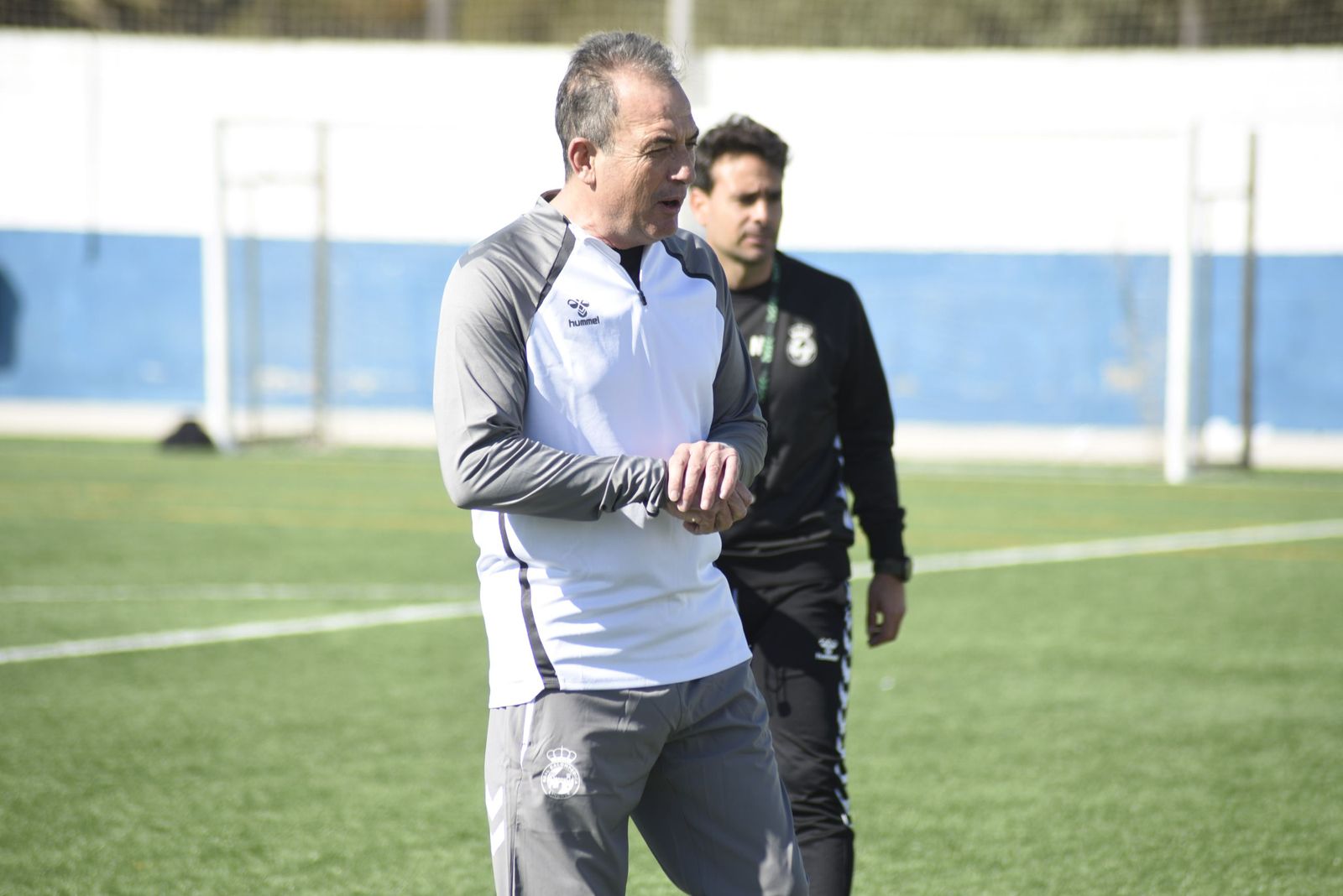 Las fotos del primer entrenamiento de Carlos Guerra y Miguel Angel Rondan al frente de la Balona