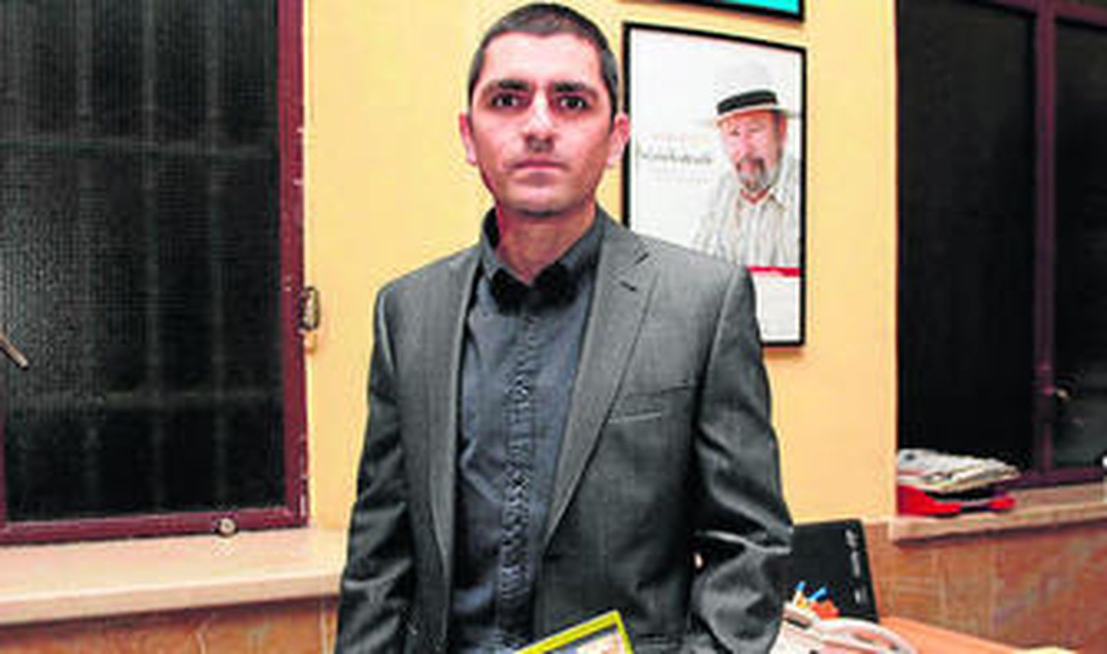 Tomás Rodríguez, en una presentación en la Bonald.