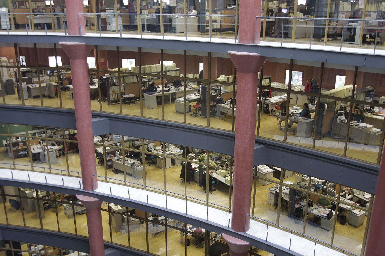 Funcionarios de la Junta de Andalucía.