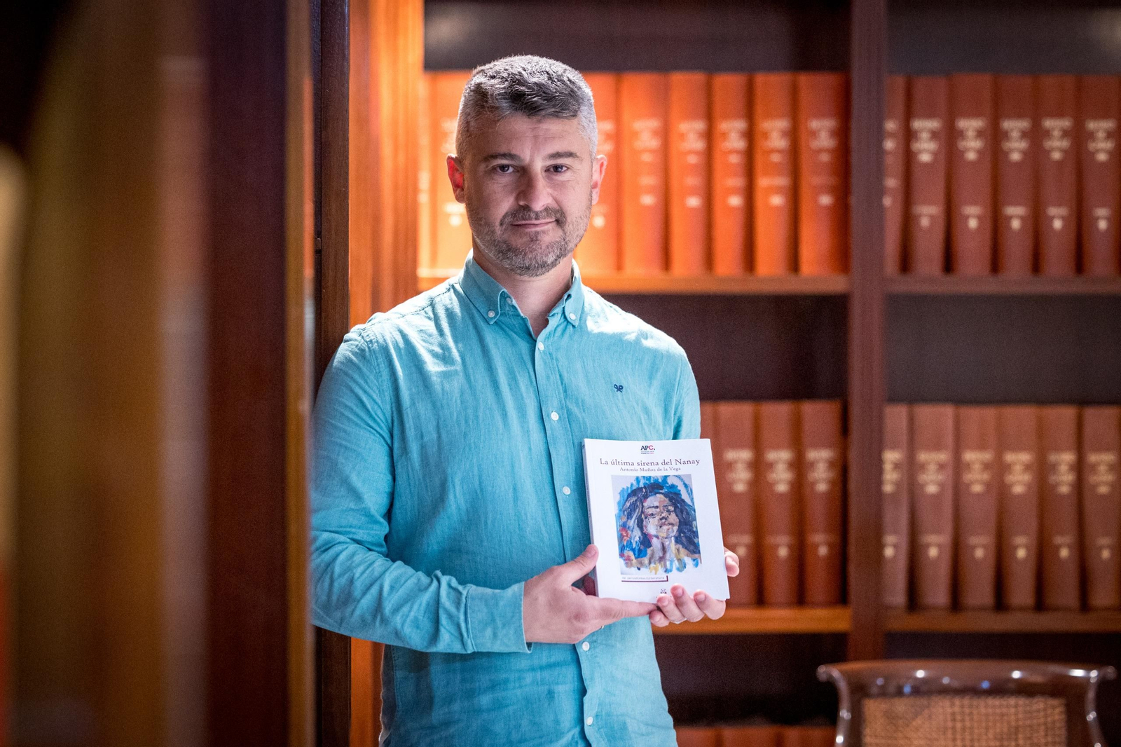 Antoni Muñoz de la Vega, en la hemeroteca de Diario de Cádiz