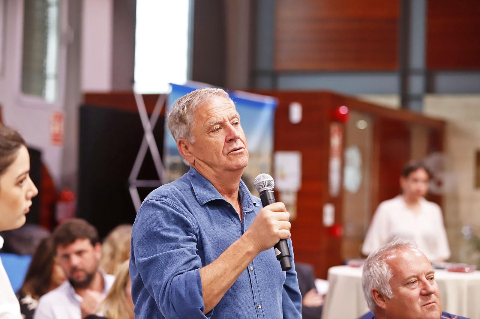 Las imágenes en el Desayuno-Coloquio del Grupo Joly "Competitividad innovación y eficiencia el sector de los frutos rojos ante el reto de la sostenibilidad"