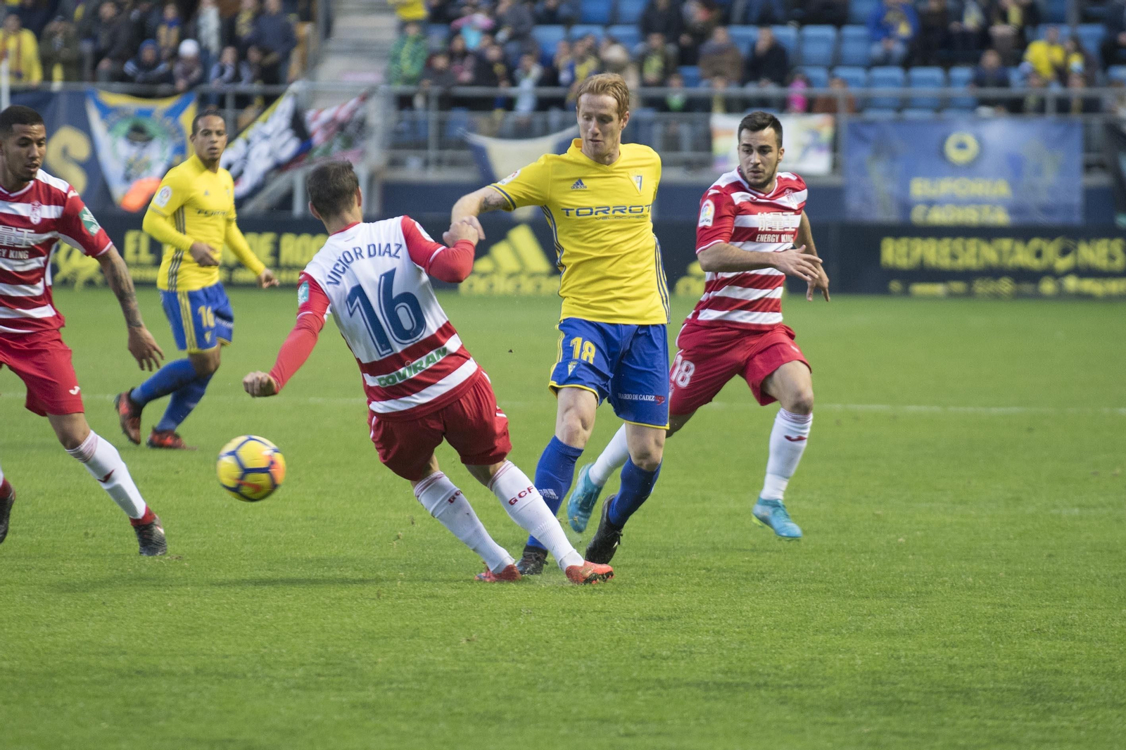 El Cádiz CF-Granada CF