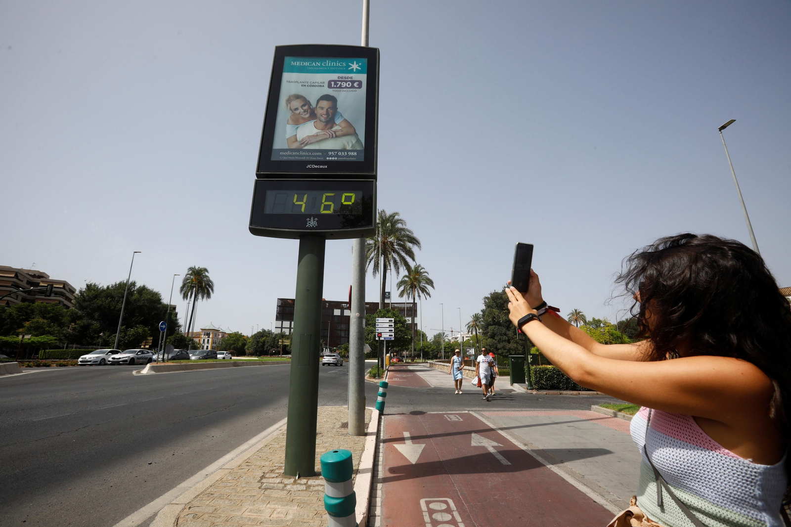 Las imágenes de otra jornada por encima de los 40 grados en Córdoba