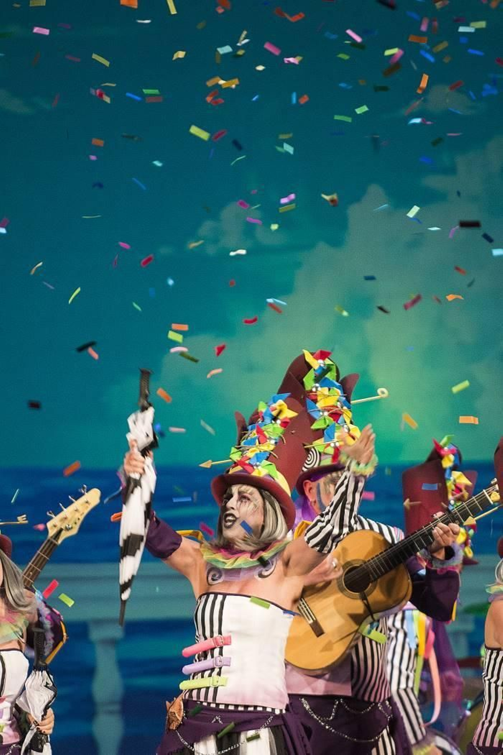 Las imágenes de la octava función clasificatoria