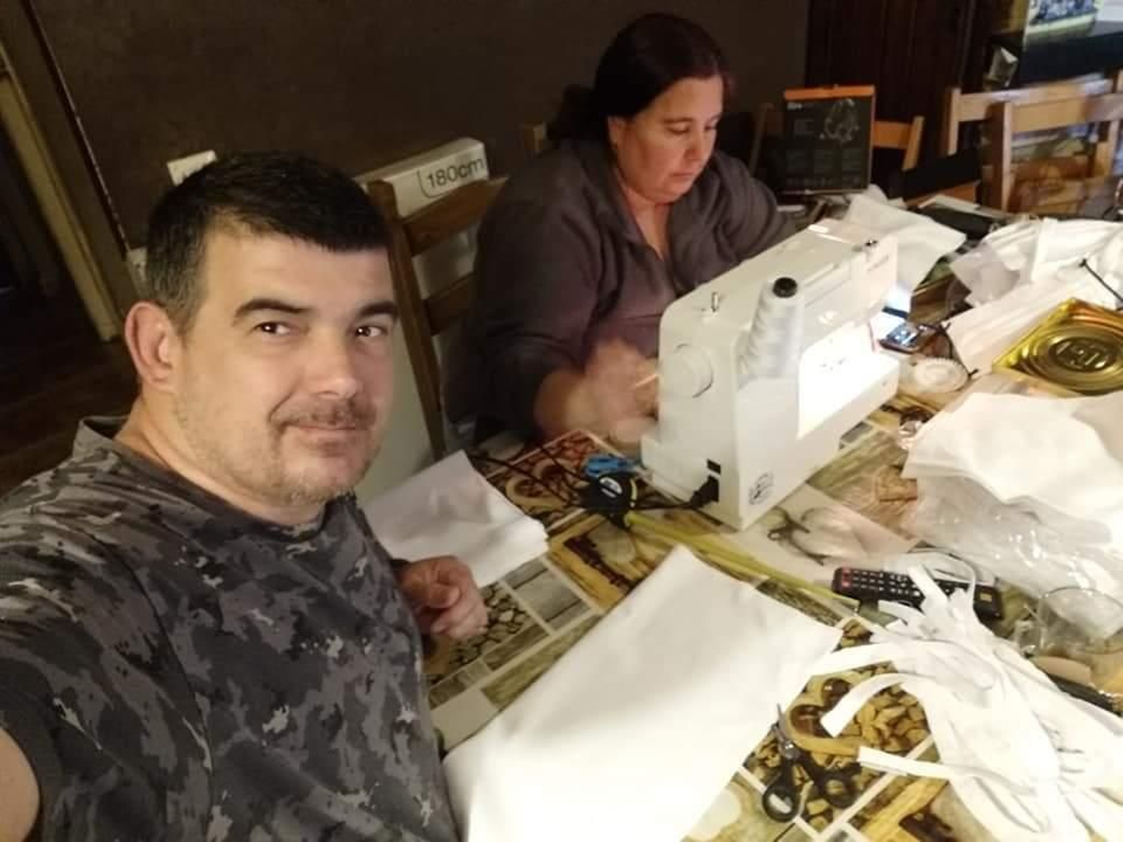 Las costureras de Mascarillas Algeciras