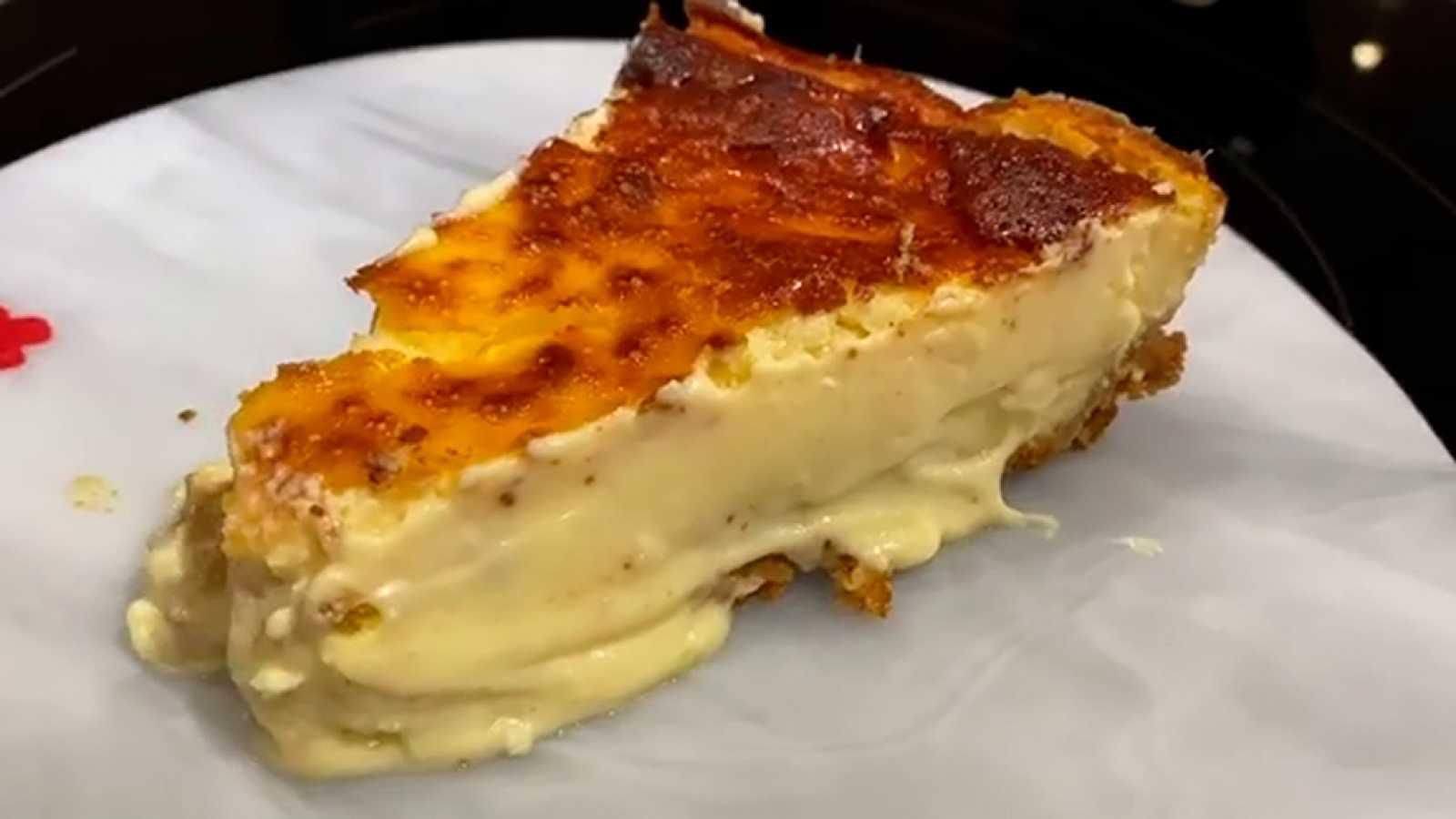 La tarta de queso de Dabiz Muñoz inspirada en Cristina Pedroche.
