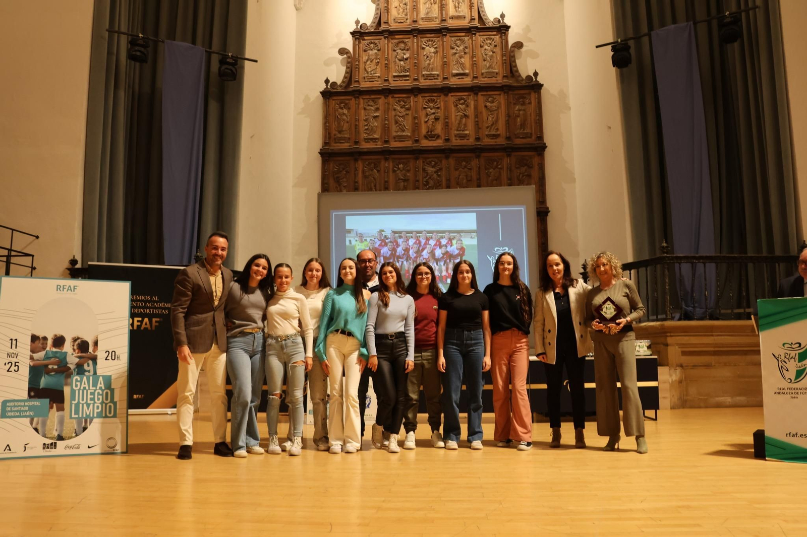 La gala Juego Limpio 2024-2025 de la Federación Jiennense de Fútbol, en imágenes