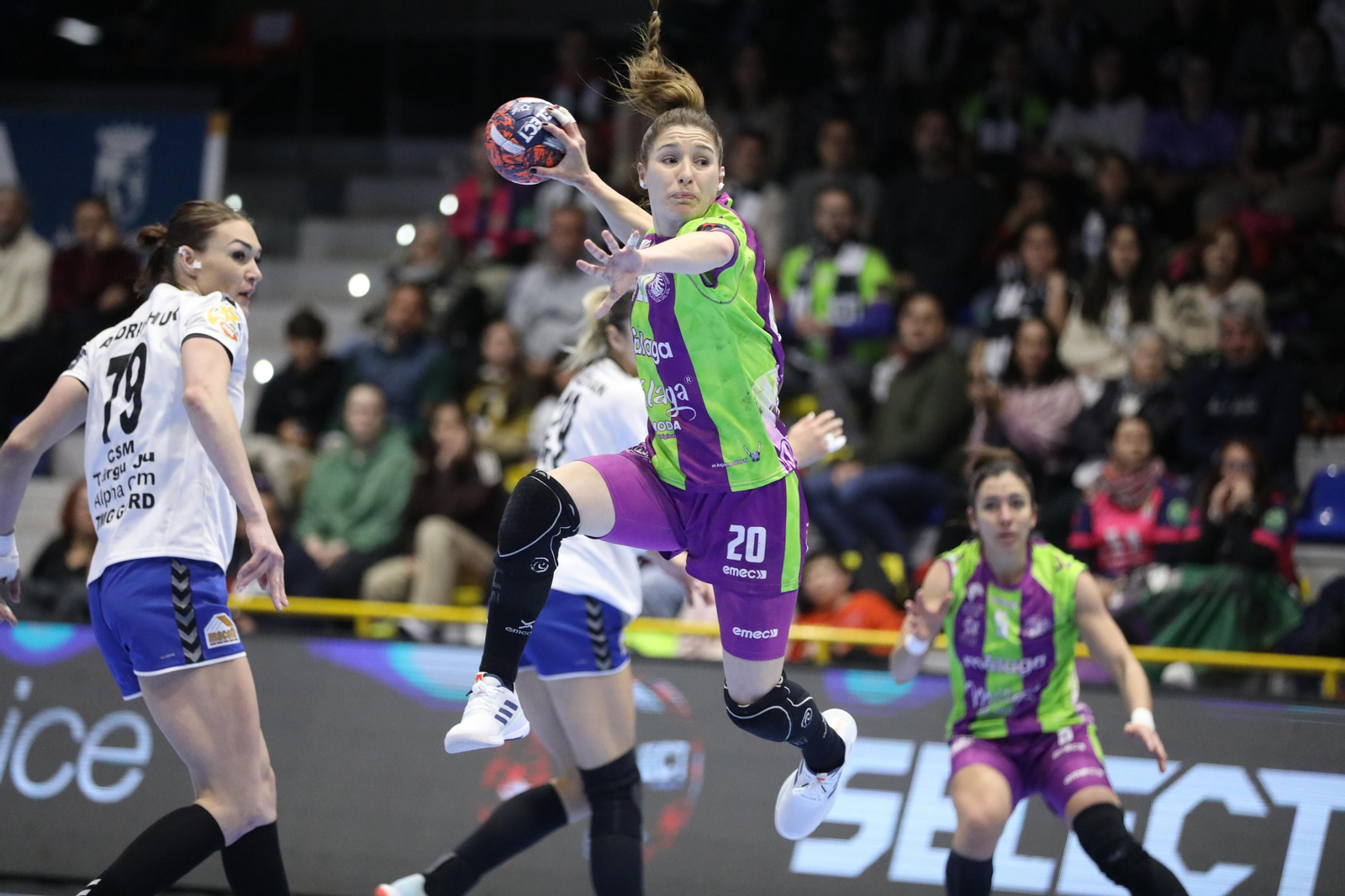 El Costa del Sol Málaga - Targu Jiu de la EHF European League, en fotos