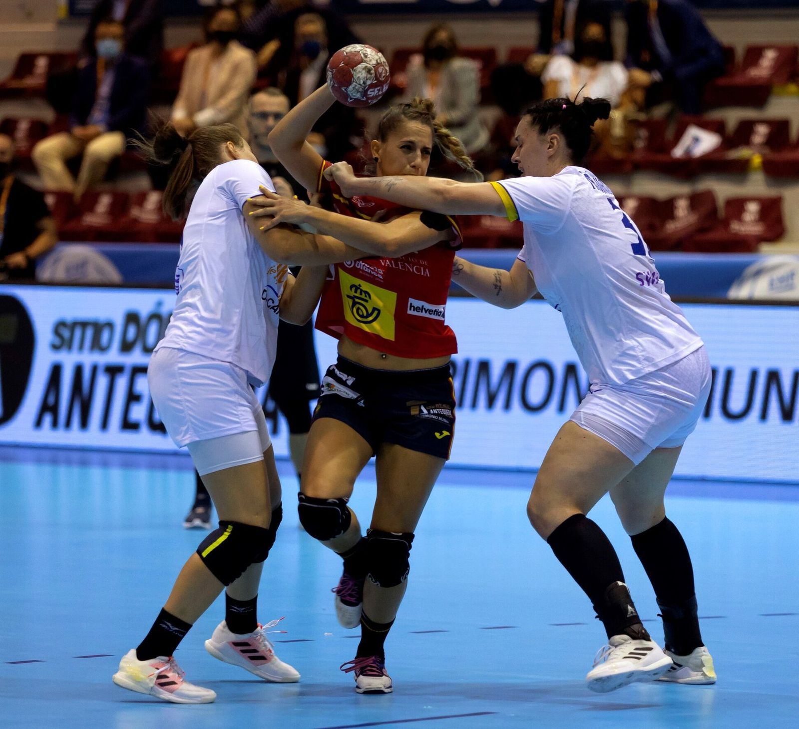 El España-Eslovaquia de Antequera, en fotos