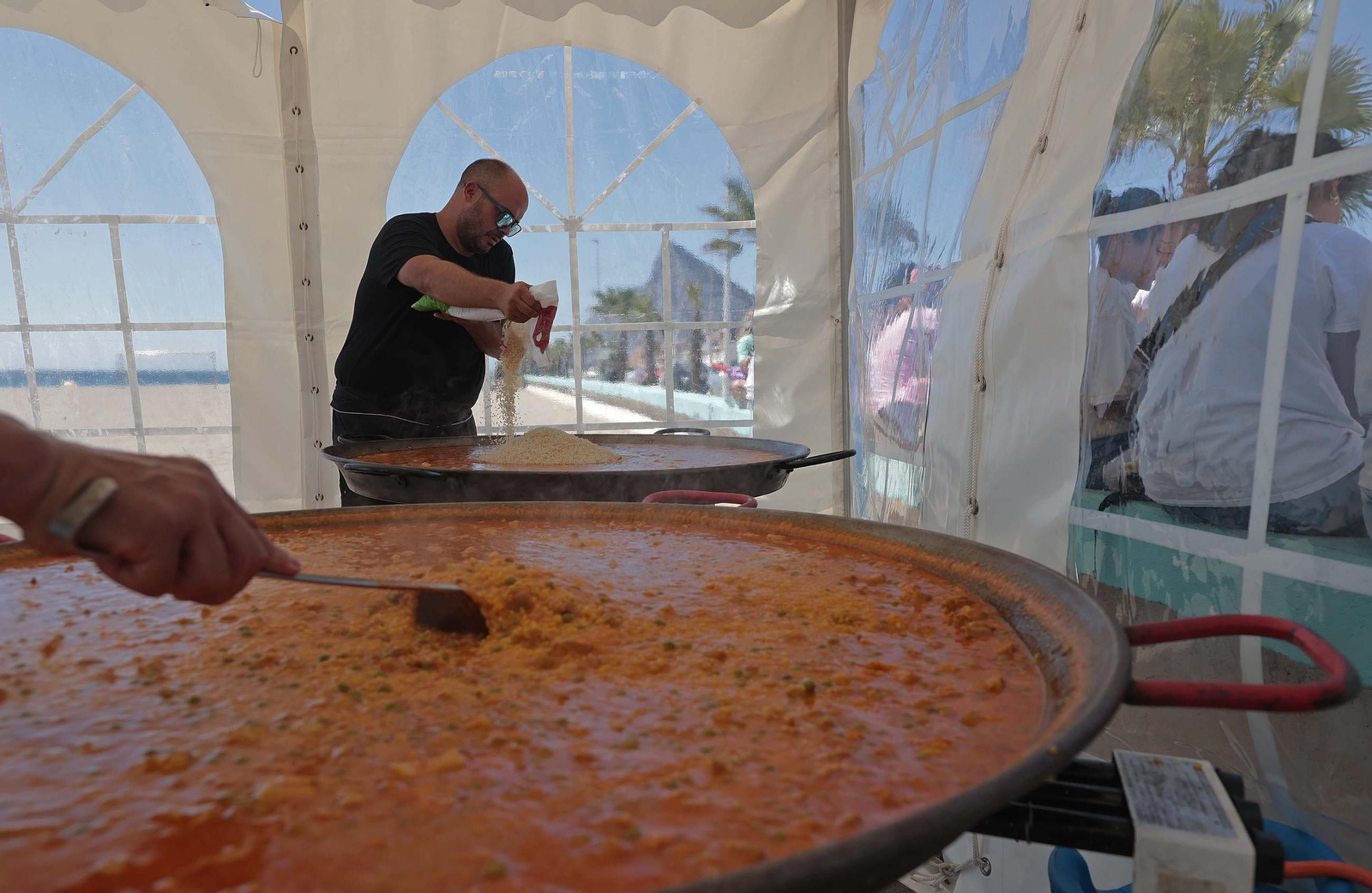 Fotos del festival evangélcio de la juventud en La Línea