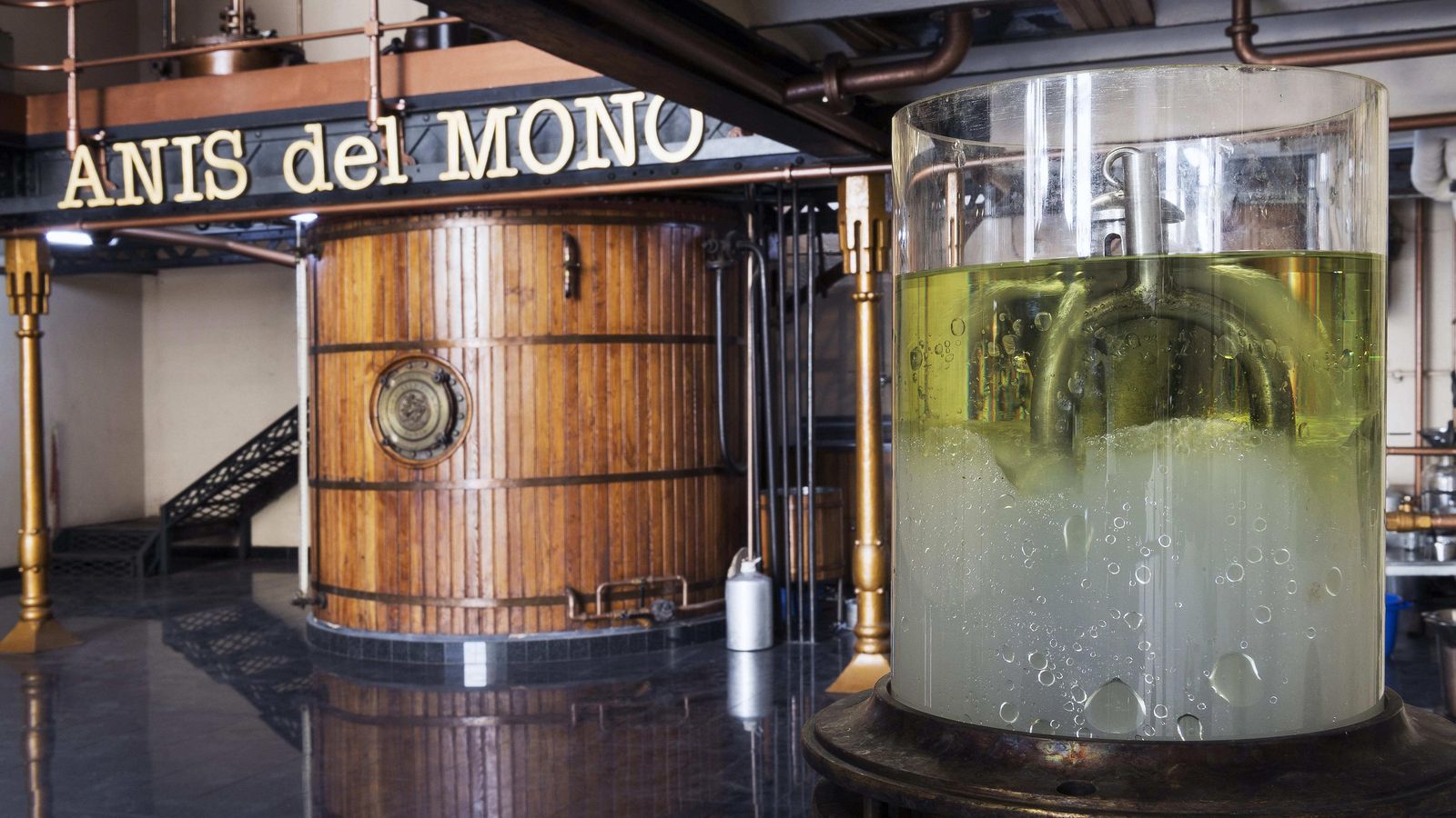 Interior de la fábrica