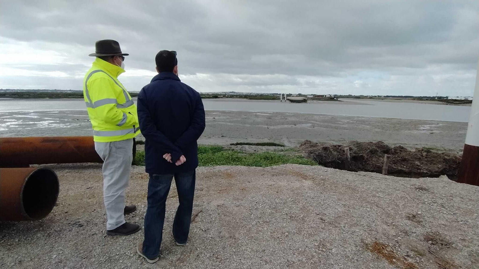 Así es el nuevo sendero que une San Fernando y Chiclana