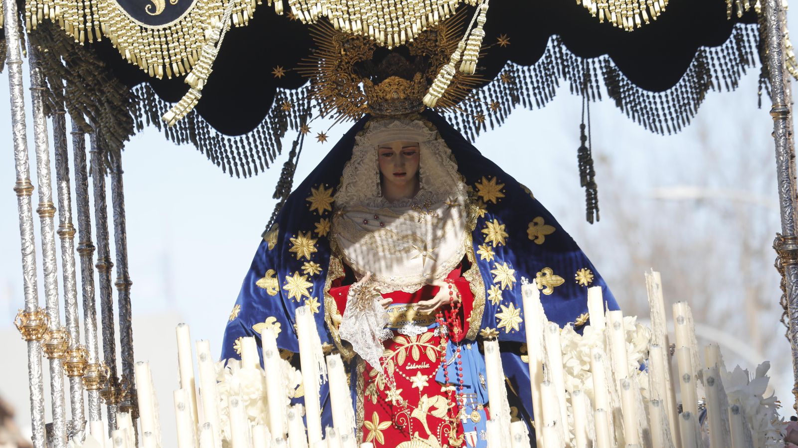 Fotos del Domingo de Ramos  en La Línea: Sagrada Flagelación y María Santísima de la Estrella