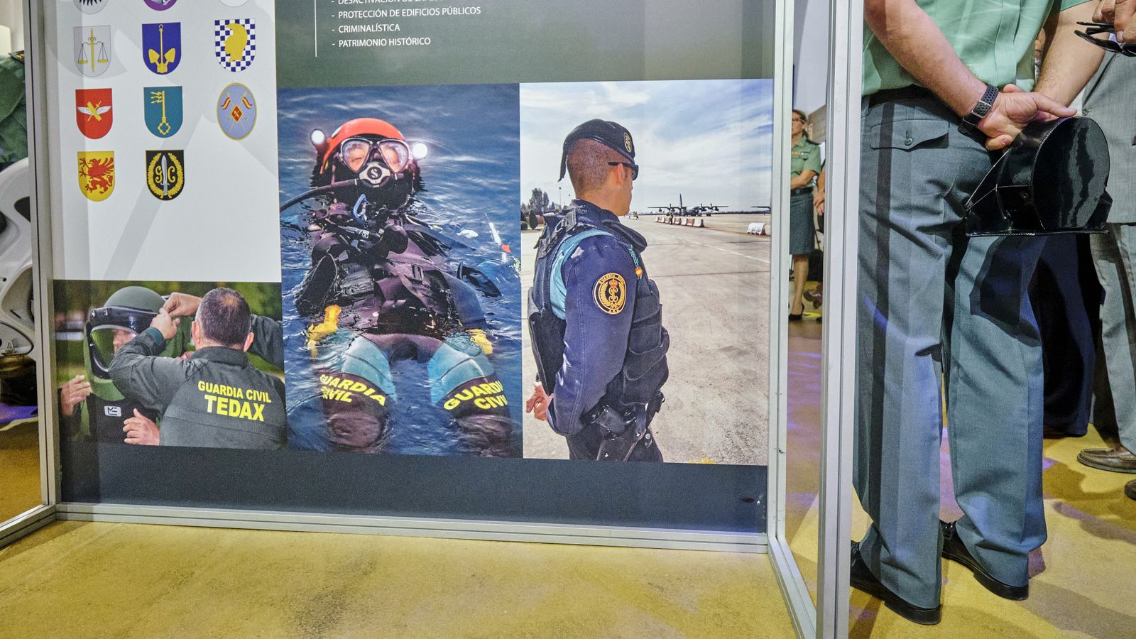 Las imágenes de la la exposición 'La Guardia Civil al servicio del ciudadano'